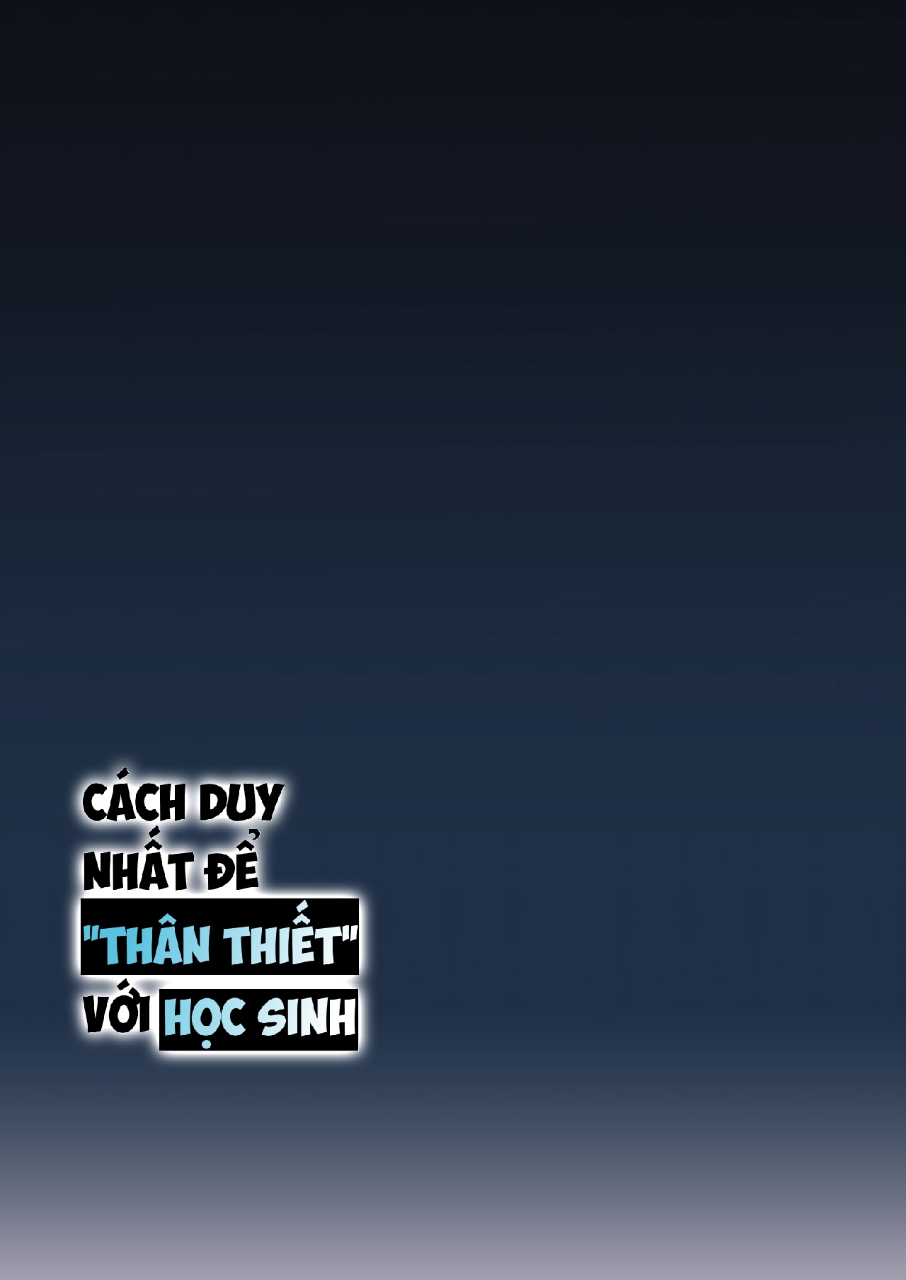 Đọc truyện hentai Cách duy nhất để thân thiết với học sinh - Chap 1