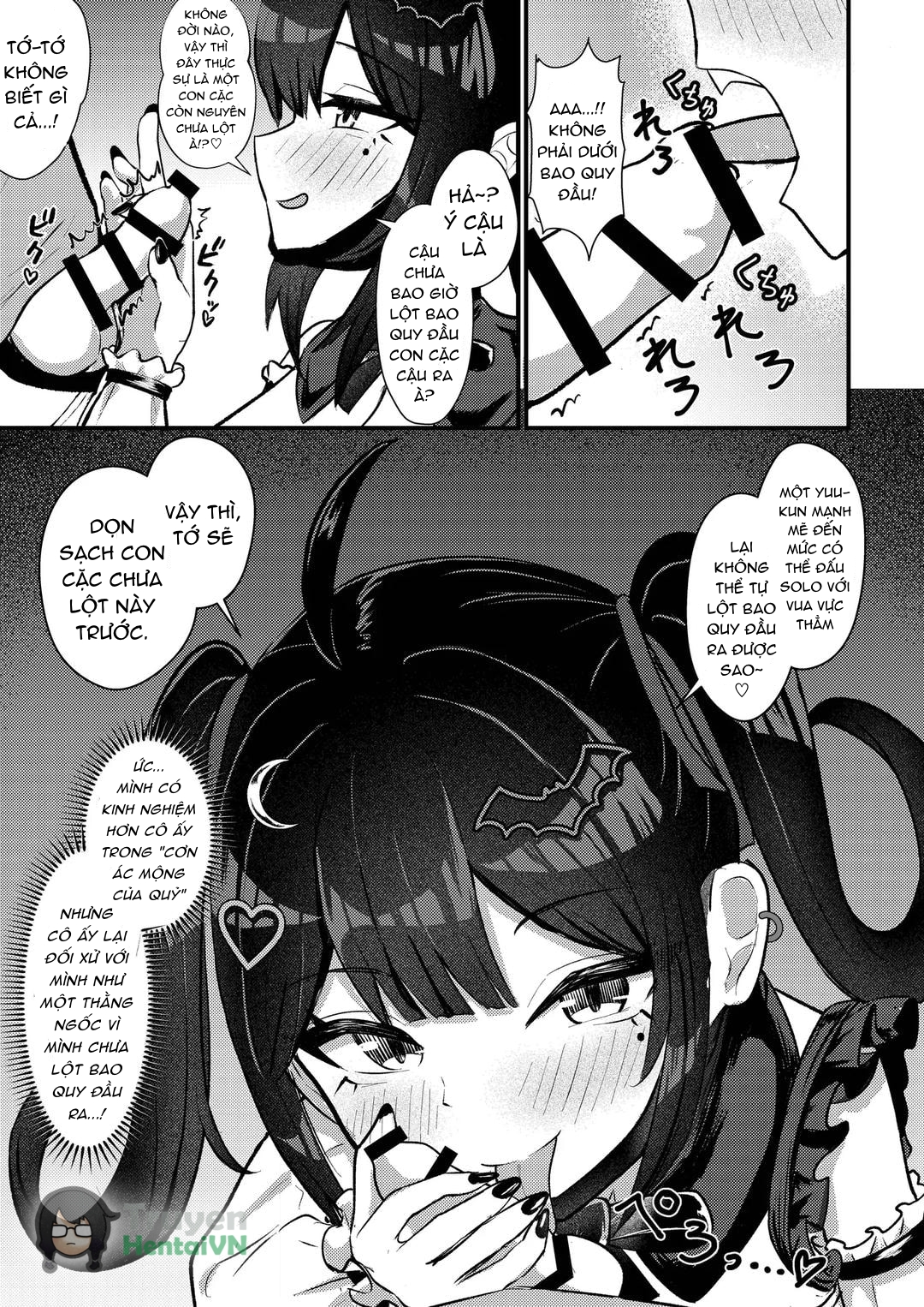 Đọc truyện hentai Hinekure Doutei ga Off-kai Ittara Succubus ni Ochinchin Propose Shichatta Hanashi - Oneshot