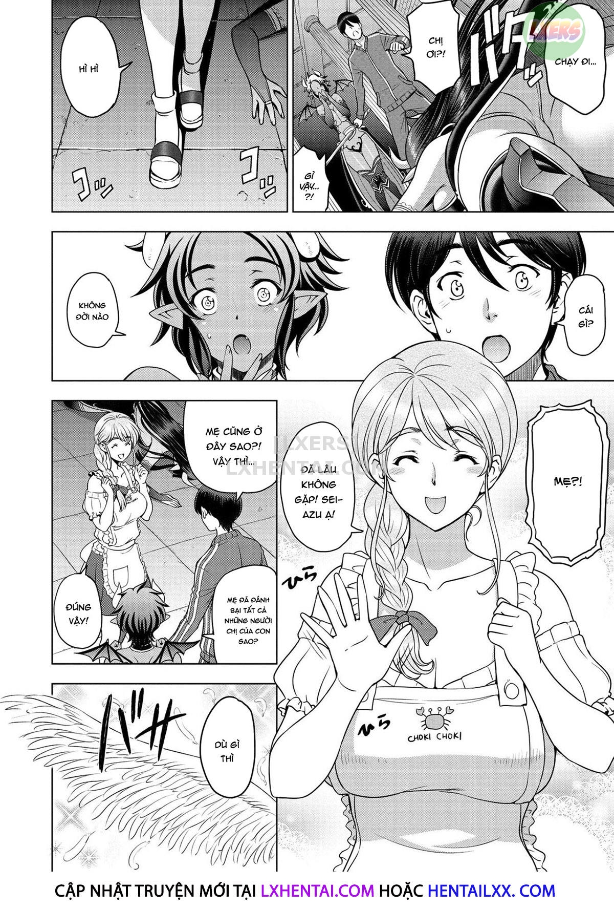 Đọc truyện hentai Chị gái siêu dâm đãng - Chap 10