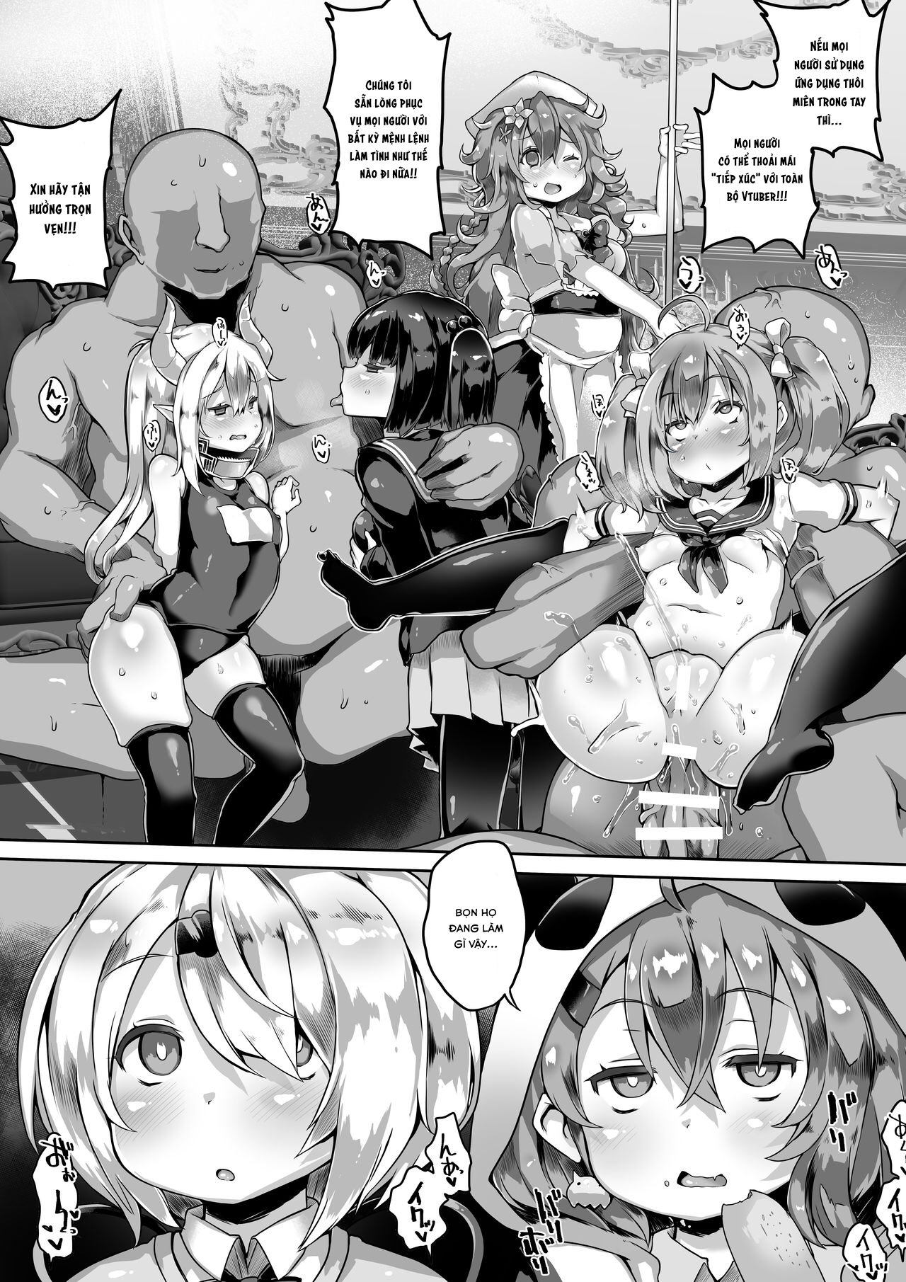 Đọc truyện hentai Soushuuhen VIRTUAL TO HOLE - Chap 3.