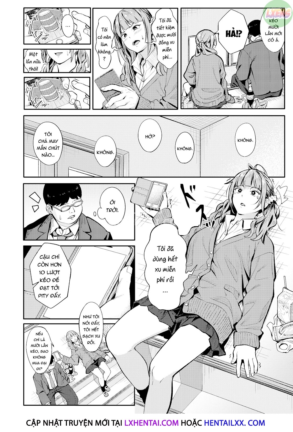 Đọc truyện hentai Phần thưởng cho Gacha - Oneshot