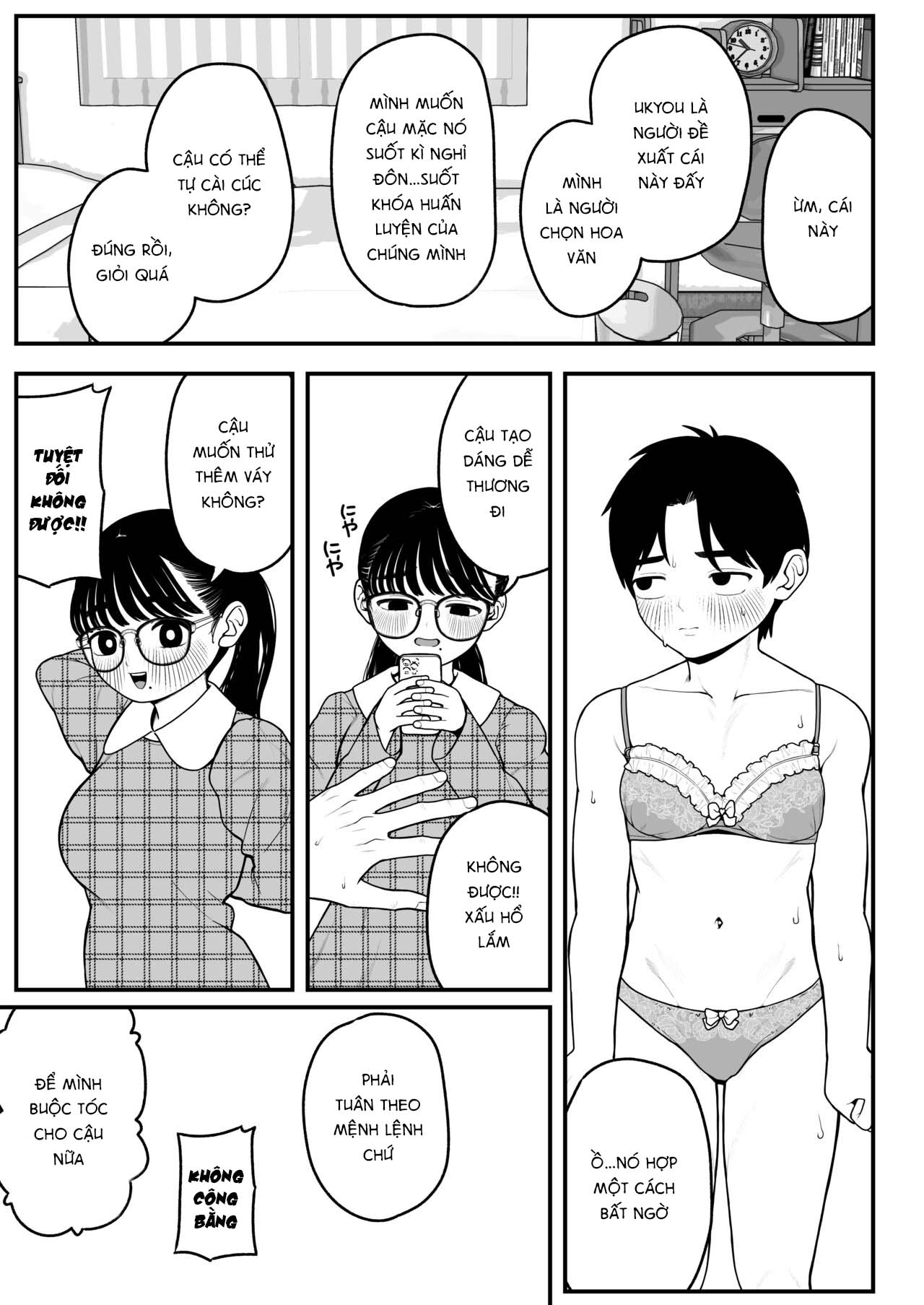 Đọc truyện hentai Kỳ nghỉ đông của tôi, bạn gái và chồng phần 2 - Chap 2