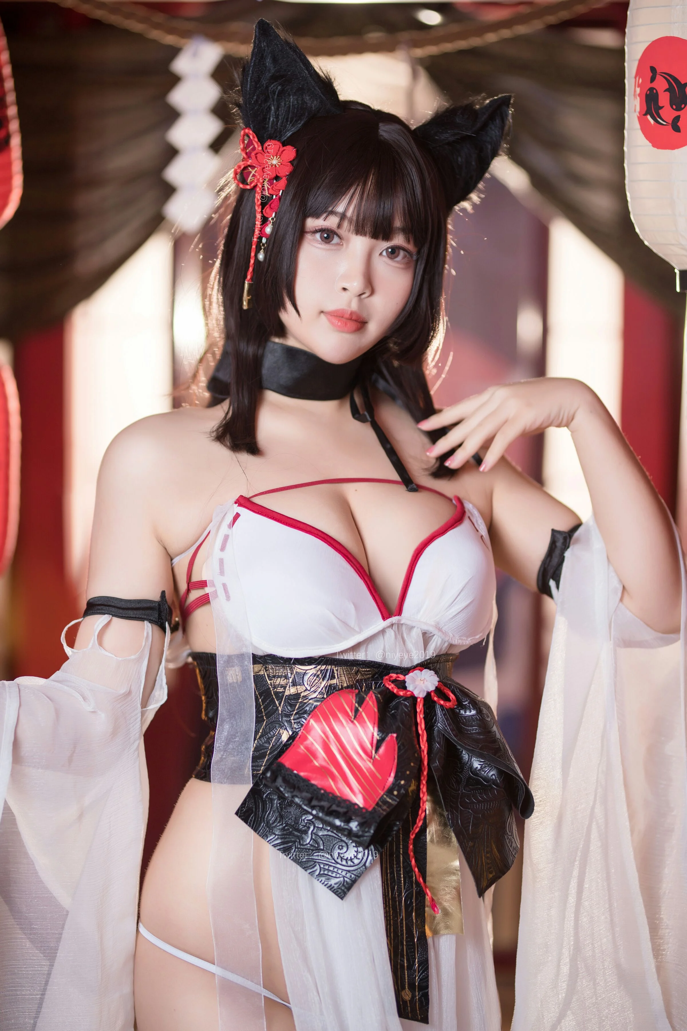 Đọc truyện hentai Tuyển tập Albums siêu phẩm Cosplay - Chap 613 - Bai Yeye - Azur Lane - Amagi