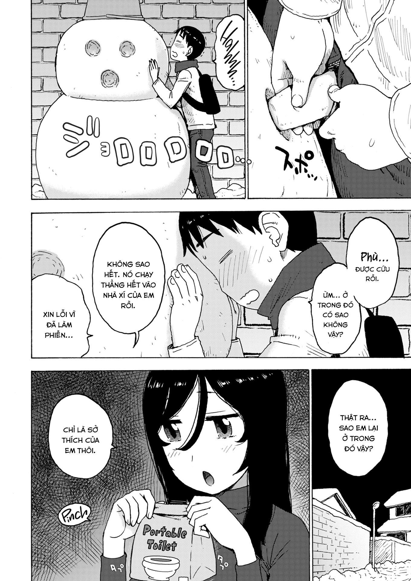 Đọc truyện hentai Lời Xin Chào Từ Bên Trong Người Tuyết - Oneshot