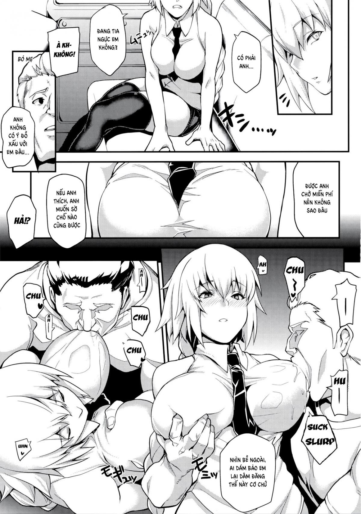 Đọc truyện hentai The Saint Who Got Forcibly Hypnotised Into Bitchhiking - Oneshot