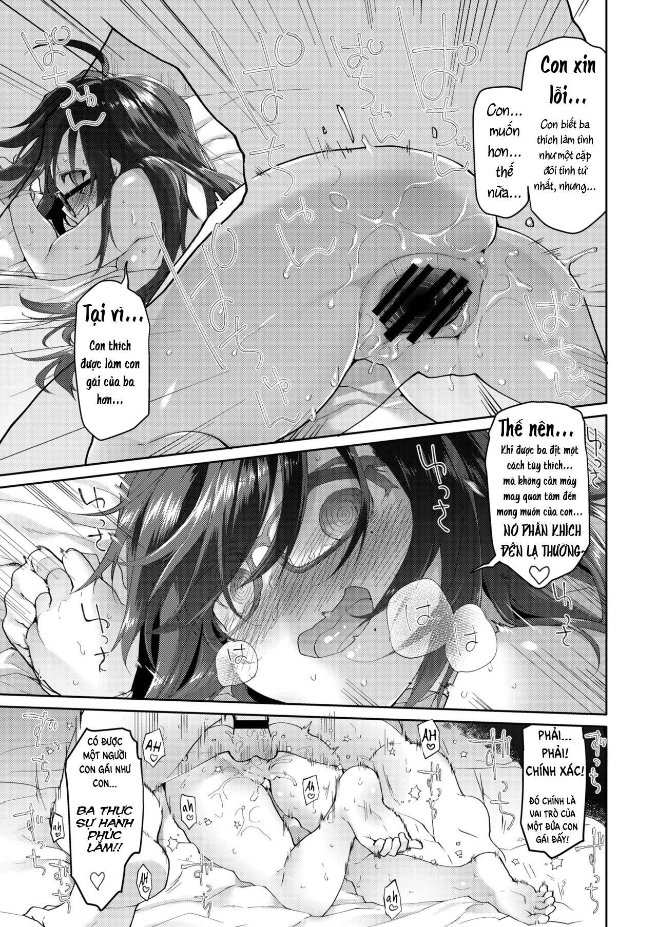 Đọc truyện hentai Chichi no Aijin 15sai - Oneshot