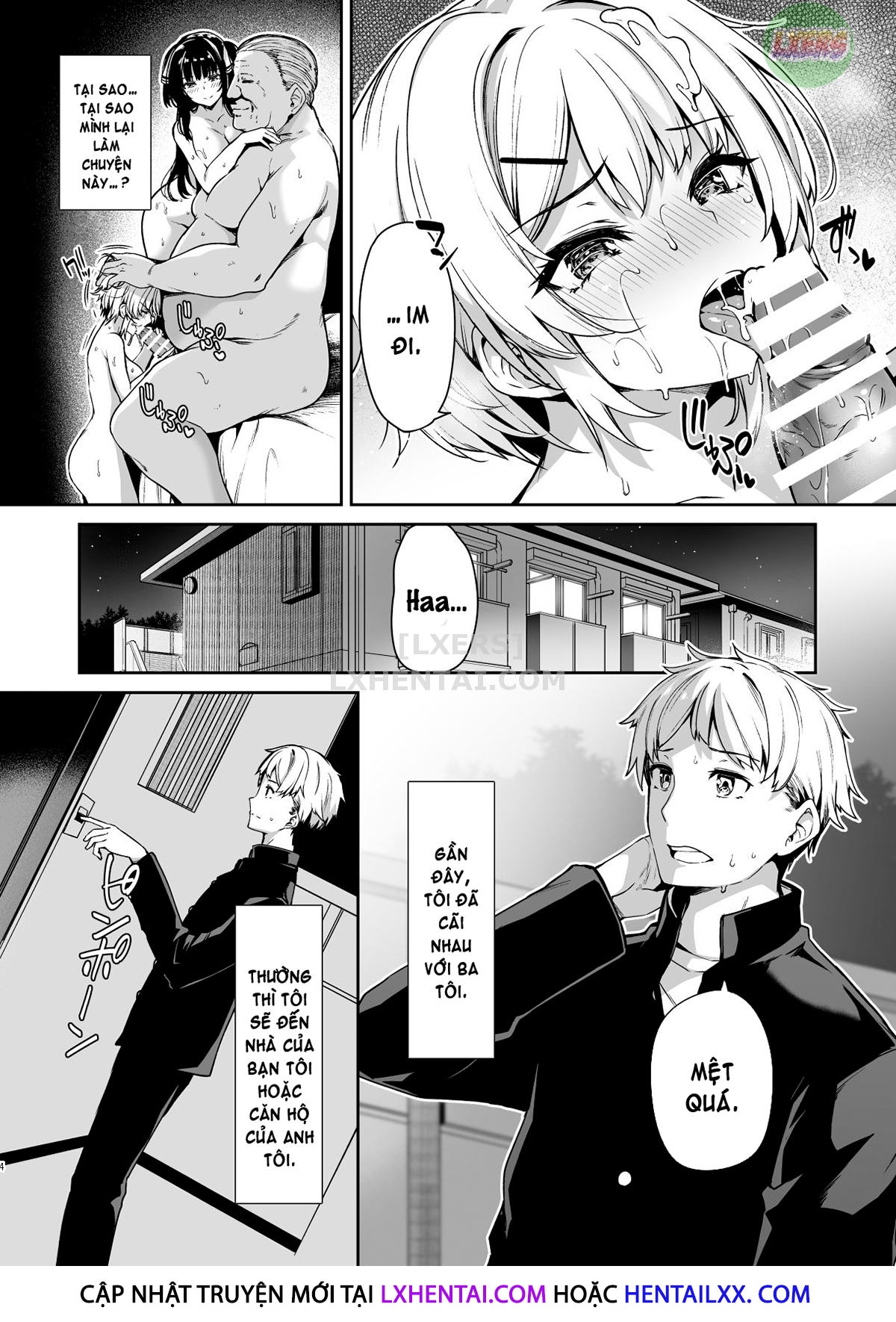 Đọc truyện hentai Sanshoku Hirune Tsuki TS - Chap 2 - [END]