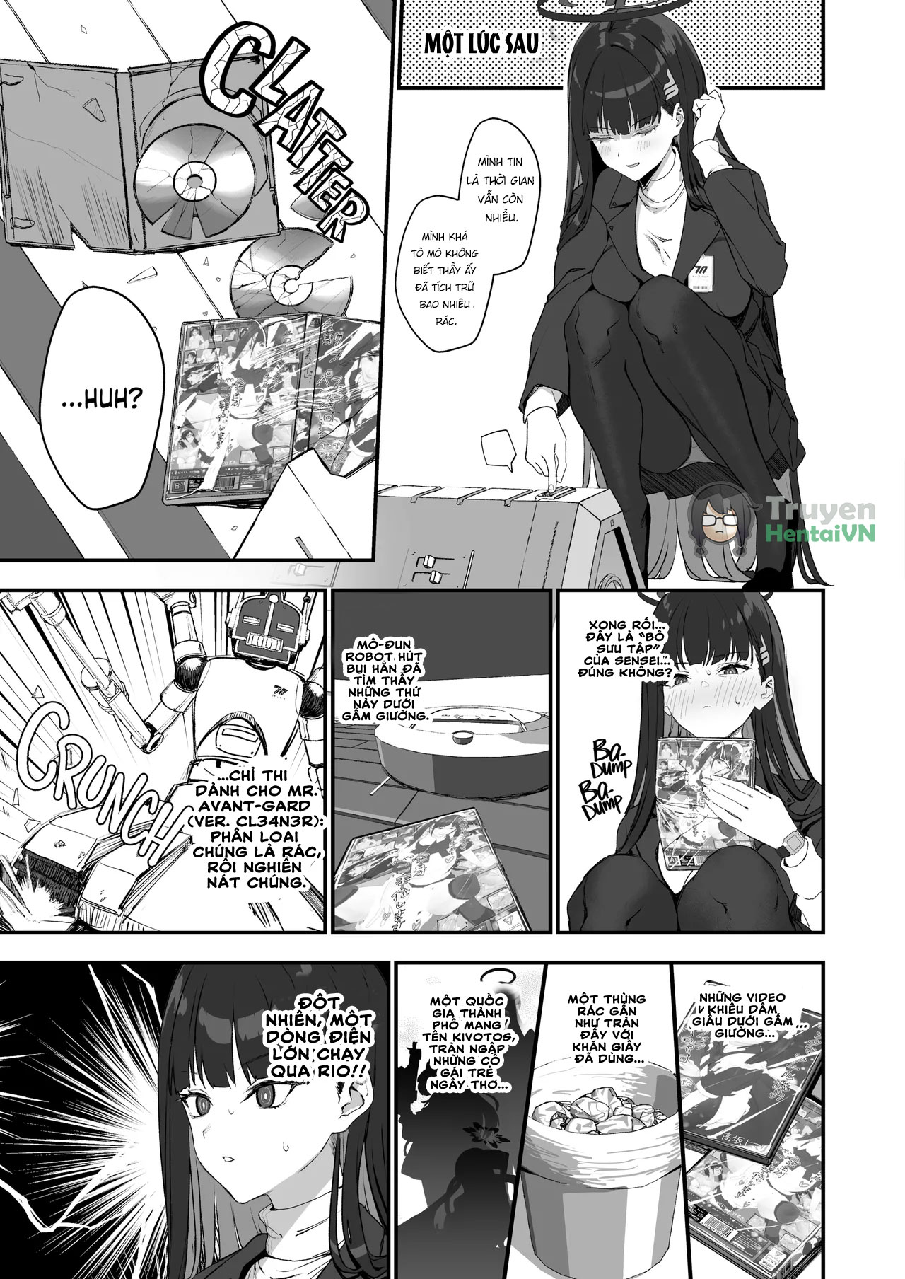 Đọc truyện hentai Tsukatsuki Rio no Maid Seikatsu (Blue Archive) - Oneshot