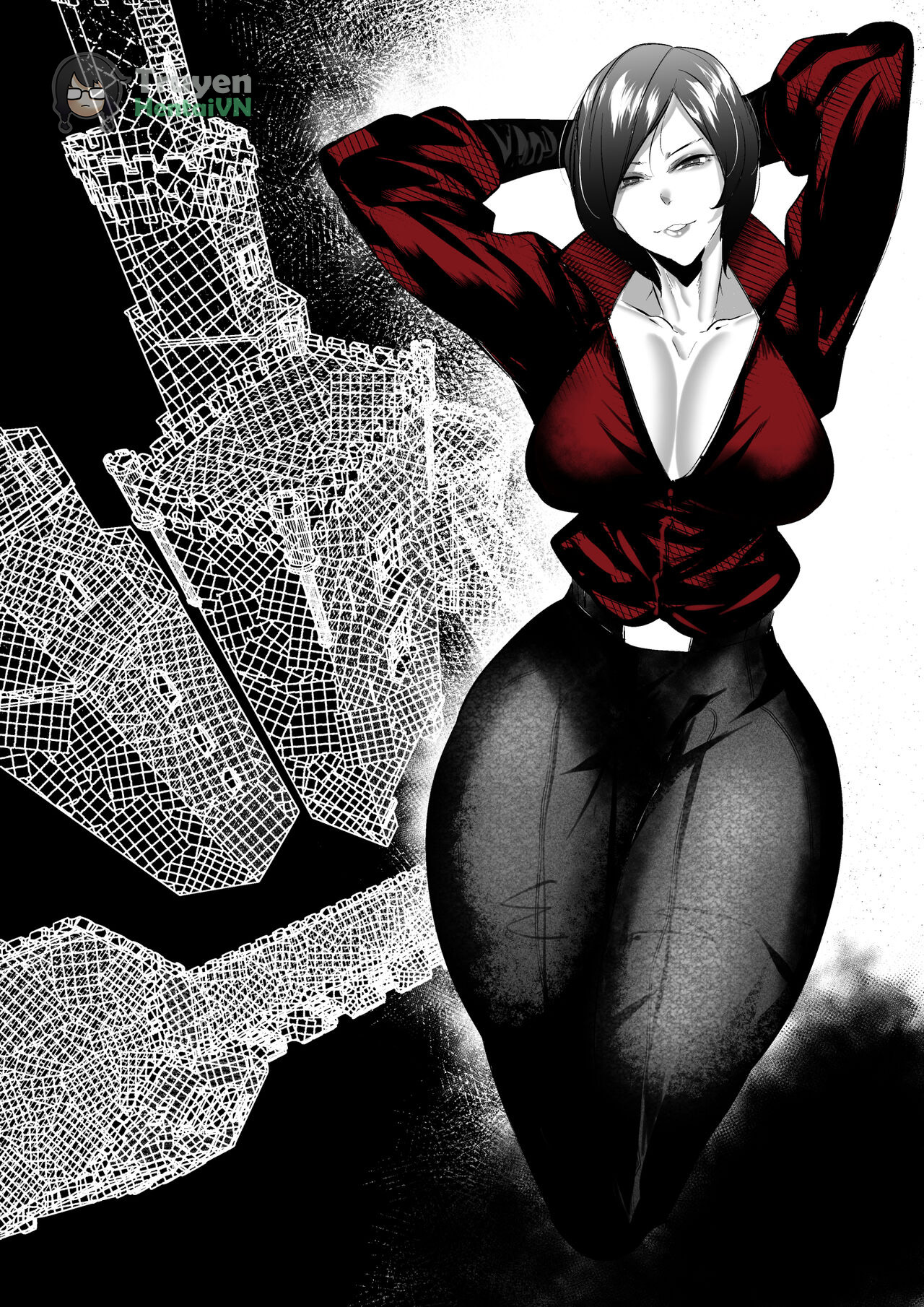 Đọc truyện hentai Sự xâm nhập thất bại của Ada Wong - oneshot