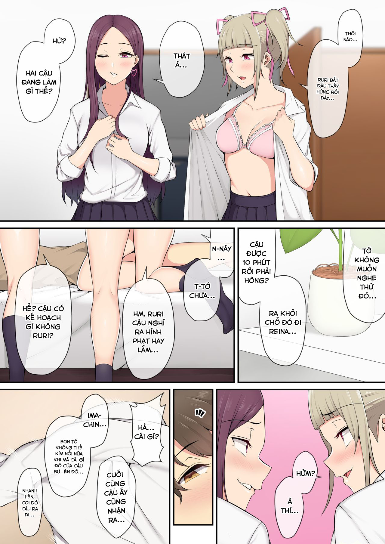 Đọc truyện hentai Nơi tụ hợp của các cô bạn gái cùng lớp phần 1 - Ch. 1