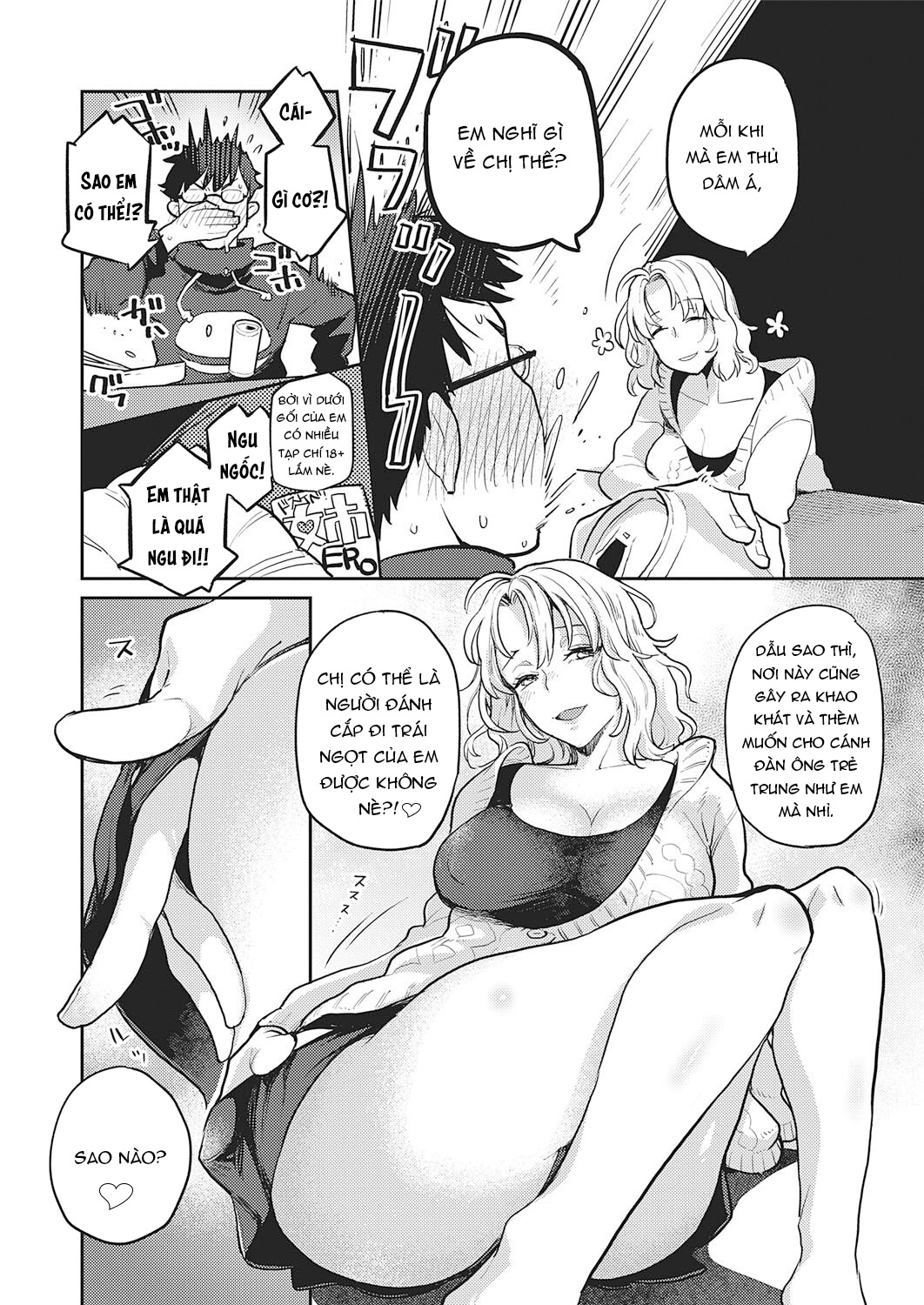 Đọc truyện hentai Cô nàng OL-san phòng bên!!! - Oneshot