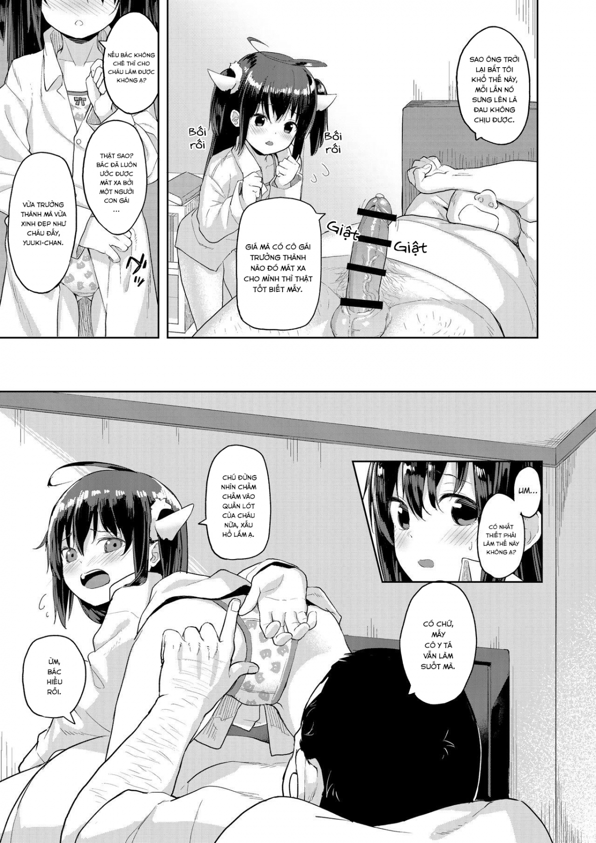 Đọc truyện hentai Ojisan no Joji Asobi - Onshot