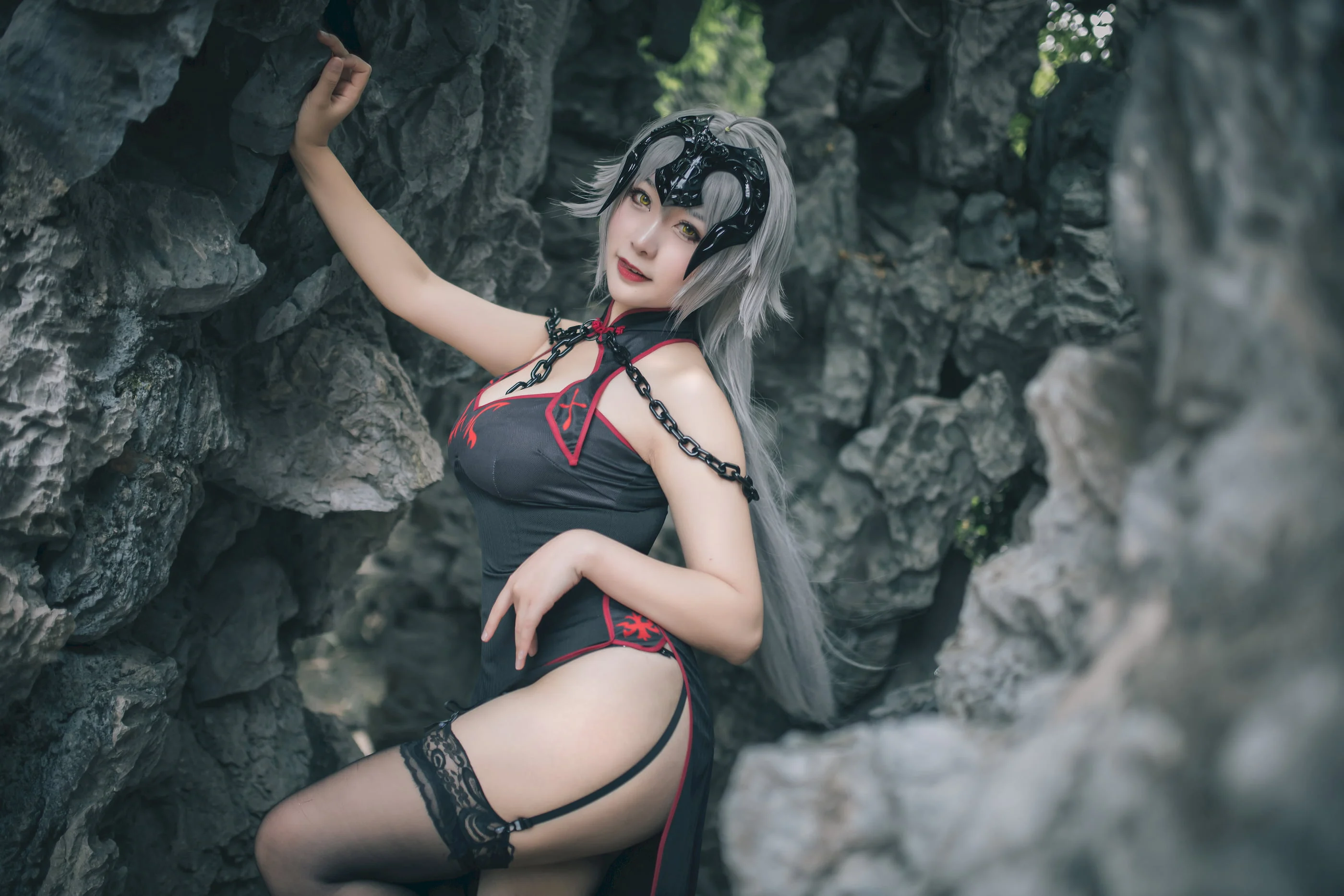 Đọc truyện hentai Tuyển tập Albums siêu phẩm Cosplay - Chap 694 - Miido Black Jeanne