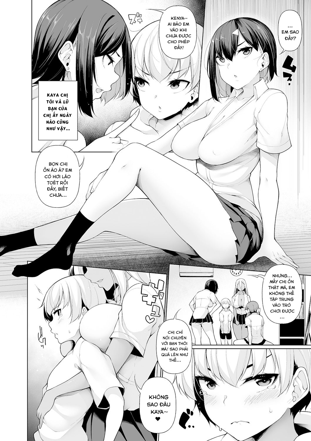 Đọc truyện hentai Zenbu Gal na Nee-chan no Sei - Chap 1