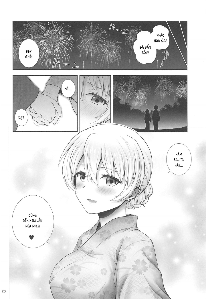 Đọc truyện hentai Darjeeling and Love Fireworks - Oneshot.