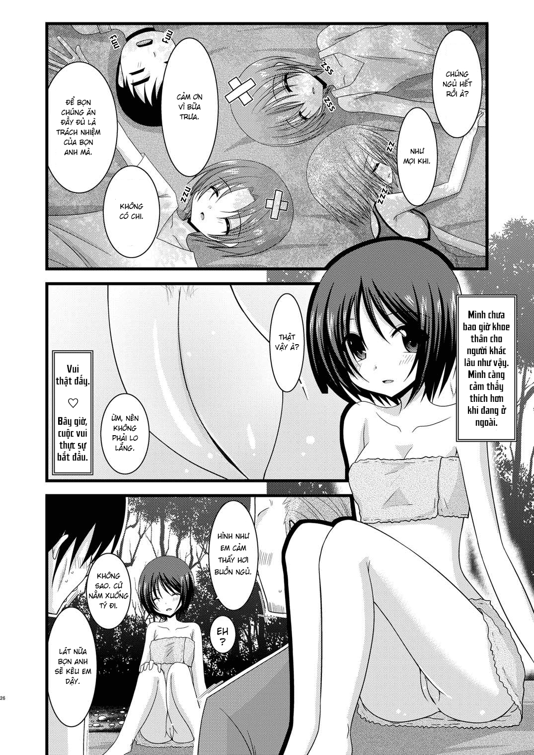 Đọc truyện hentai Cô gái thích khoả thân - Chap 5