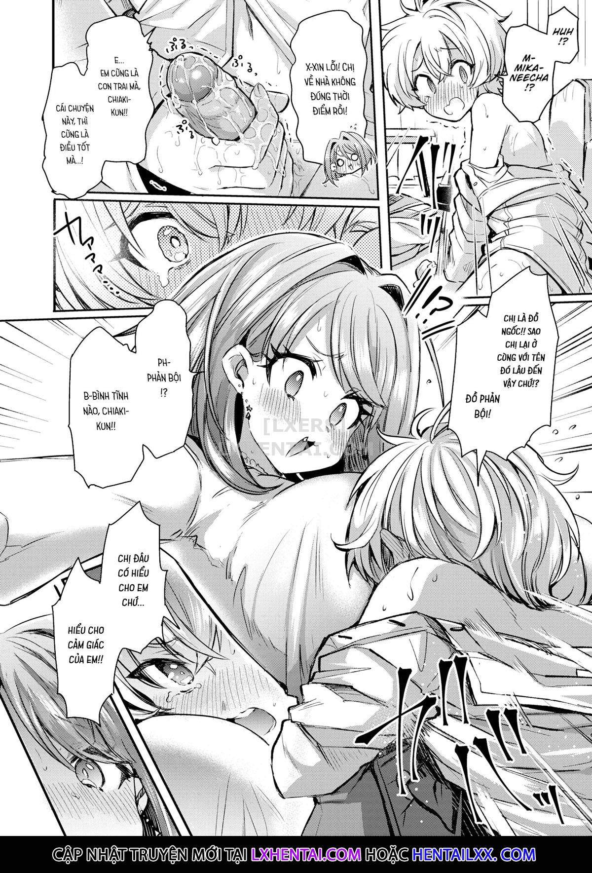 Đọc truyện hentai Mika-neechan & Chiaki-kun - Oneshot