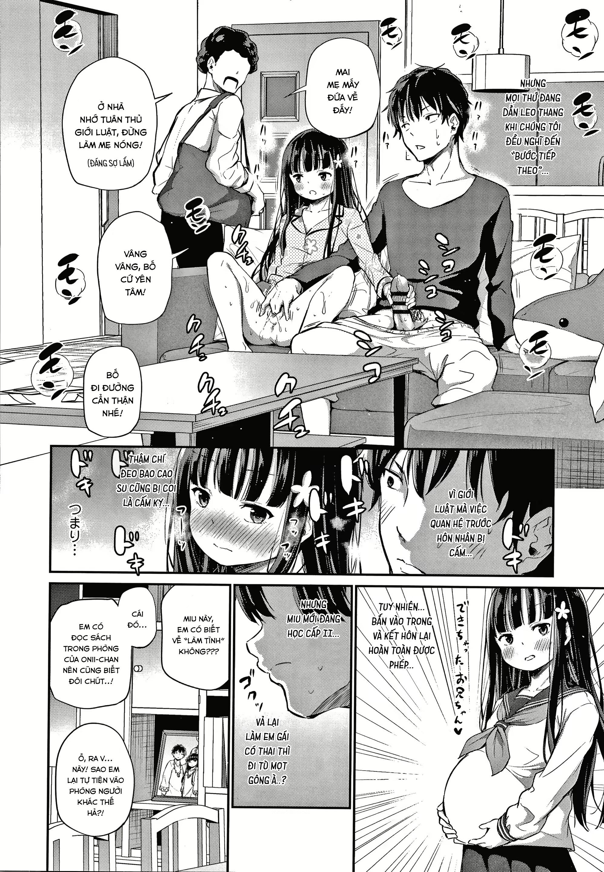 Đọc truyện hentai Cuộc sống thường ngày với cô em gái Tsundere - Chap 5: Khởi nguồn của cơm tró