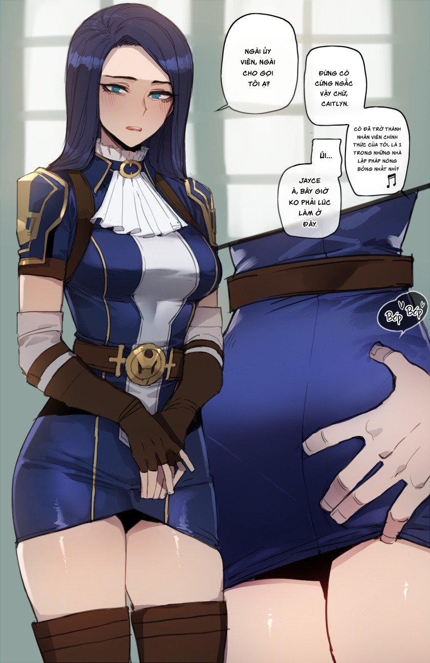 Đọc truyện hentai Caitlyn x Jayce (ratatatat74) - Oneshot.