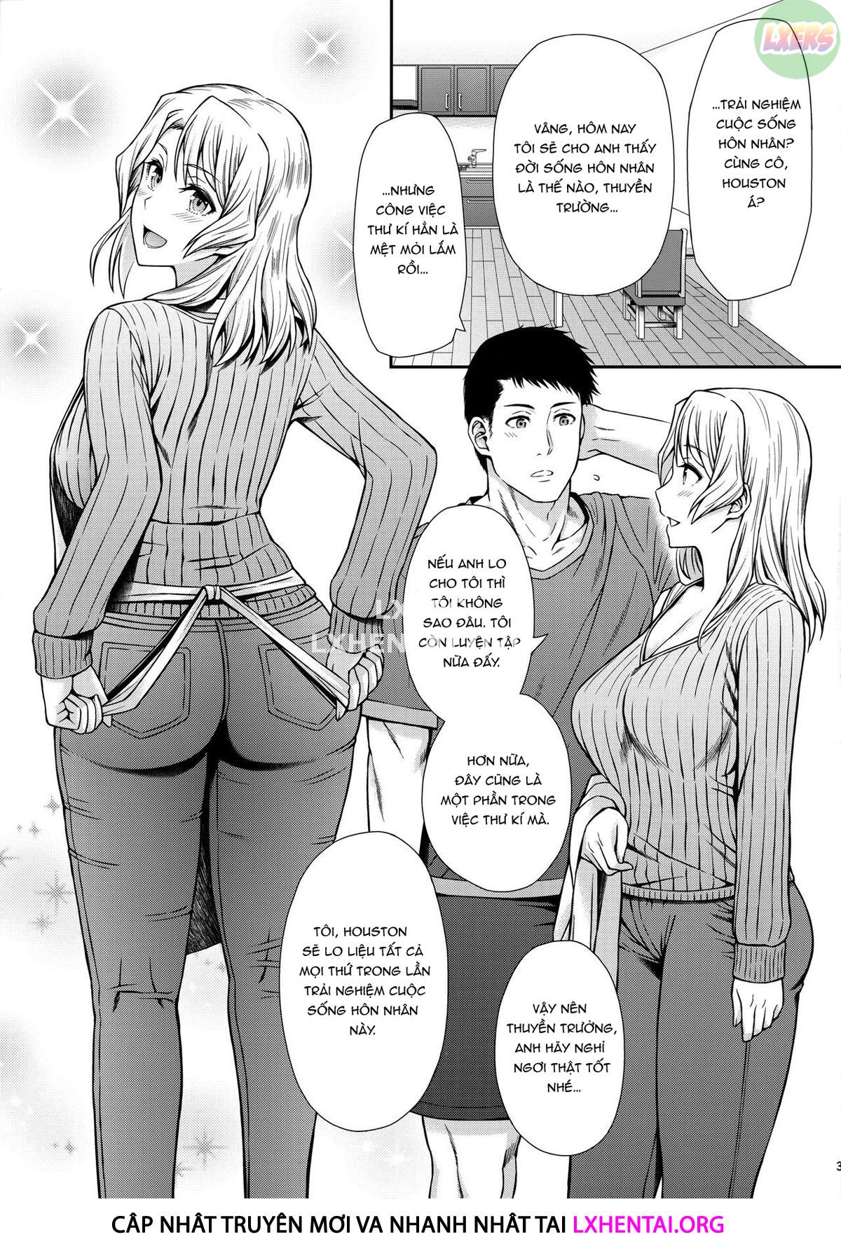 Đọc truyện hentai A Story About Tireless Baby-Making Efforts With Houston - Oneshot