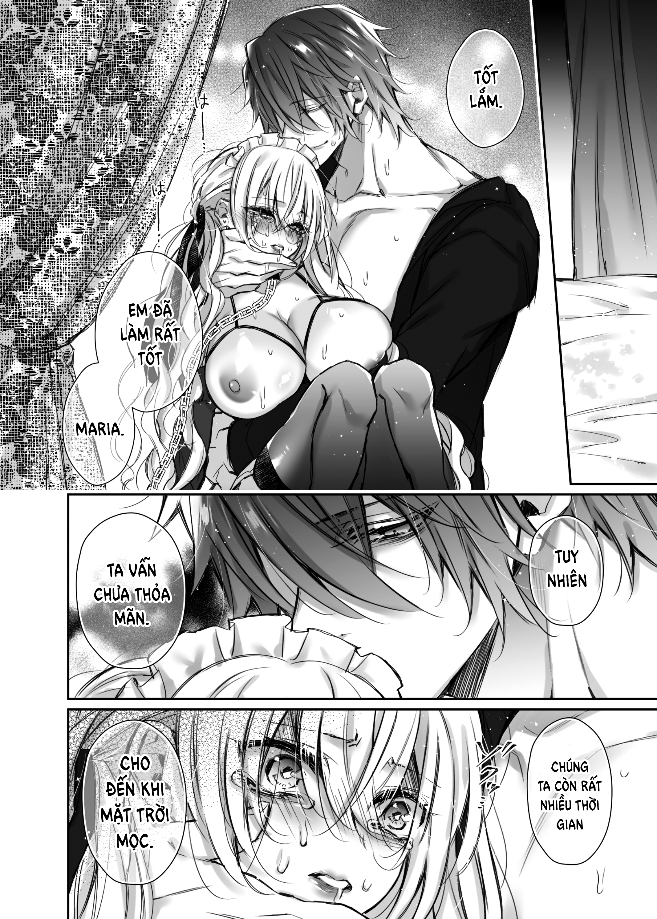 Đọc truyện hentai Maria xx Maid - Chap 2: Ẻm đã bị thịt