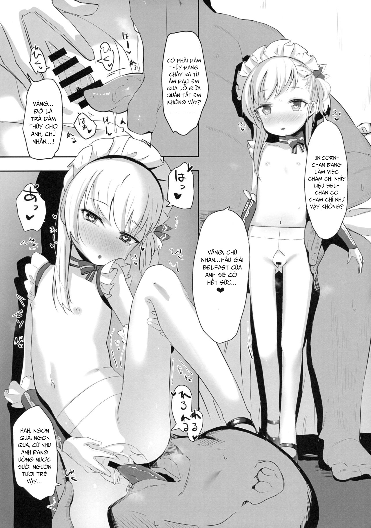 Đọc truyện hentai Unicorn-chan Tokidoki Bel-chan to Saimin Icha Love Rankou - Oneshot