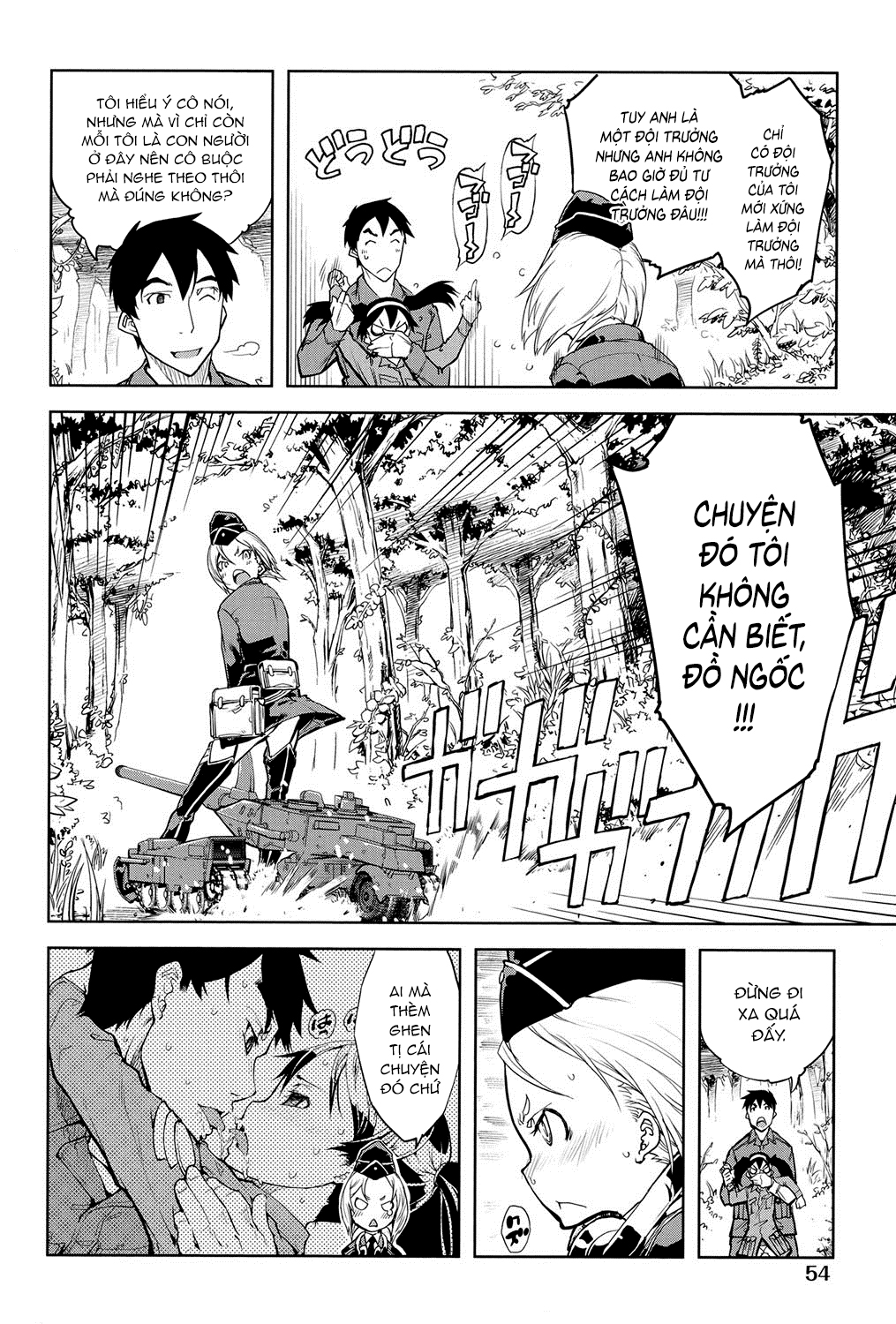 Đọc truyện hentai Những thiếu nữ chiến xa - Chiến tuyến số 2