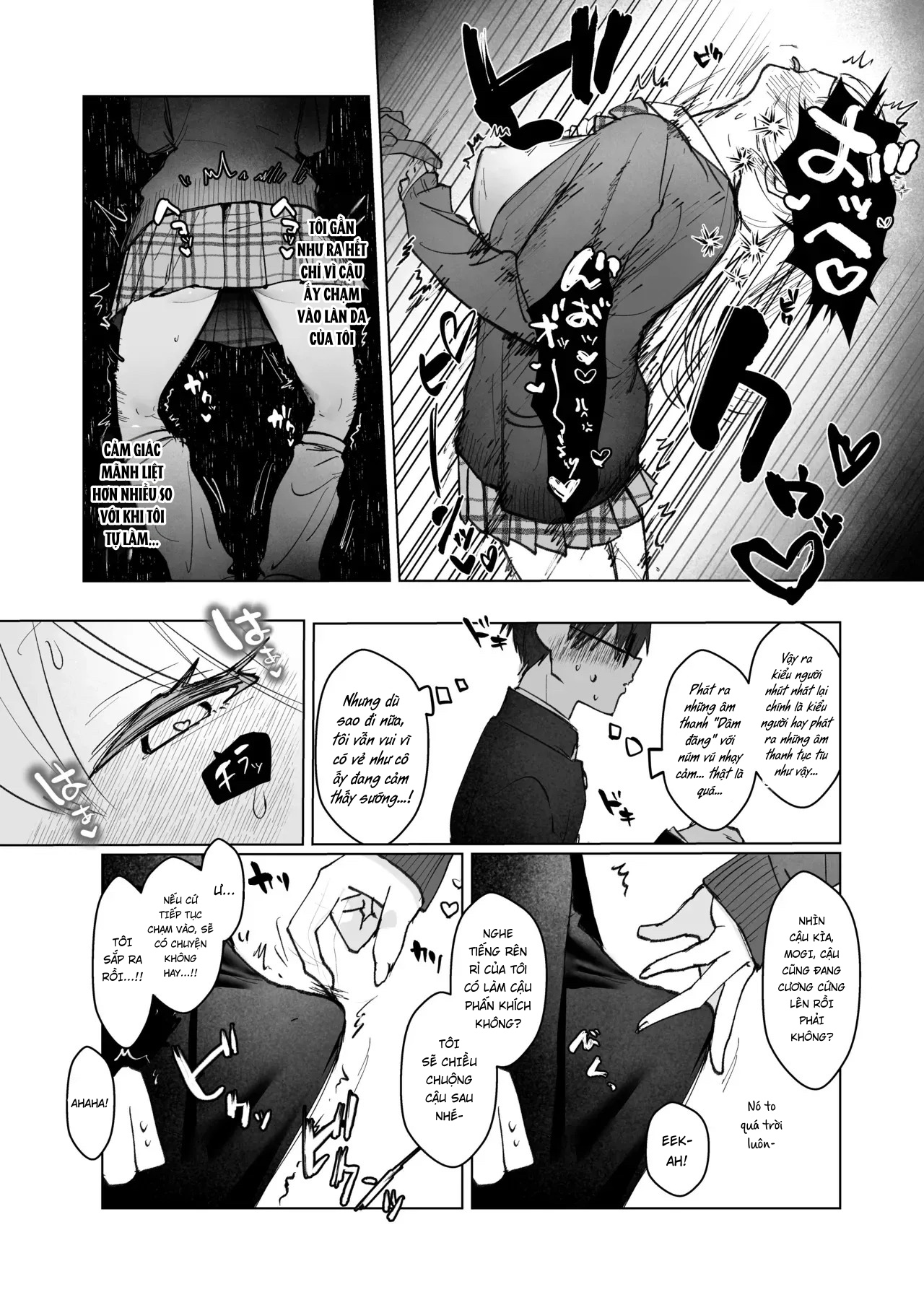 Đọc truyện hentai Ryou Kataomoi ga Minoranai Gyaru-san wa Iramura Chikunii ga Tomaranai! - Oneshot