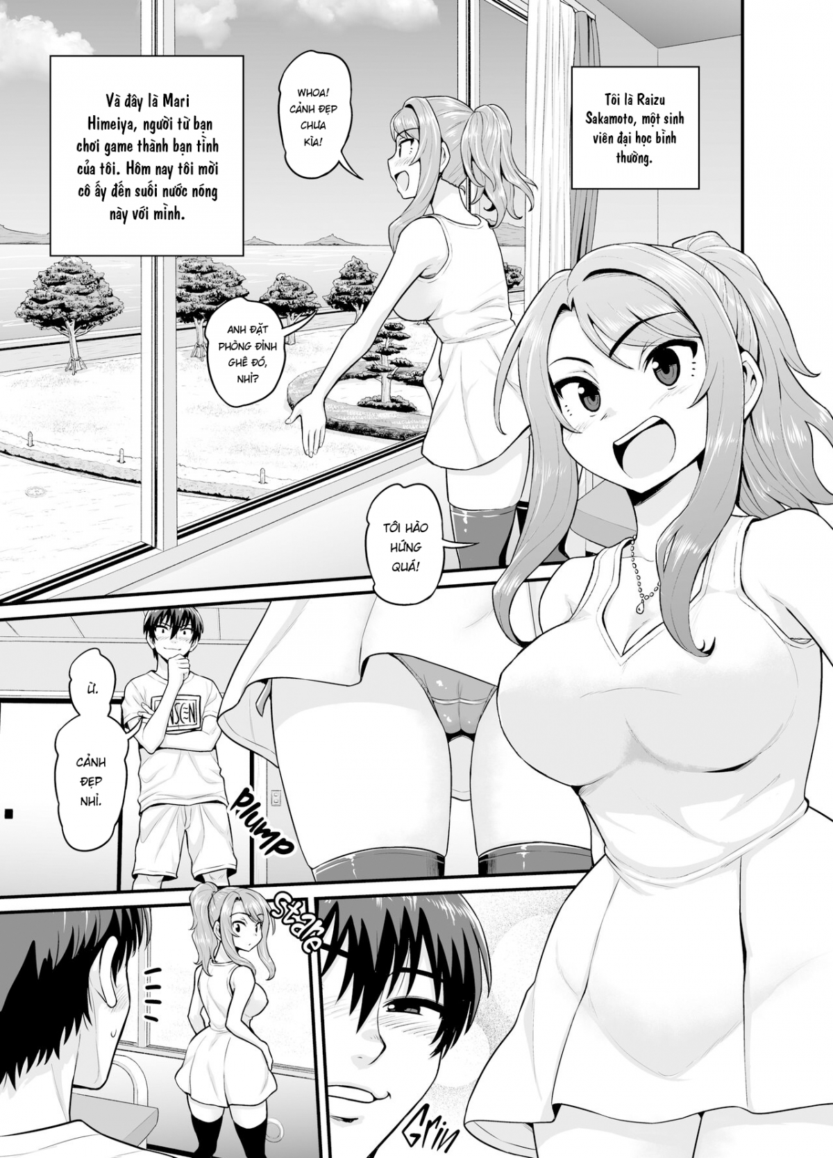 Đọc truyện hentai Getting it On With Your Gaming Buddy at the Hot Spring NTRVer - Oneshot