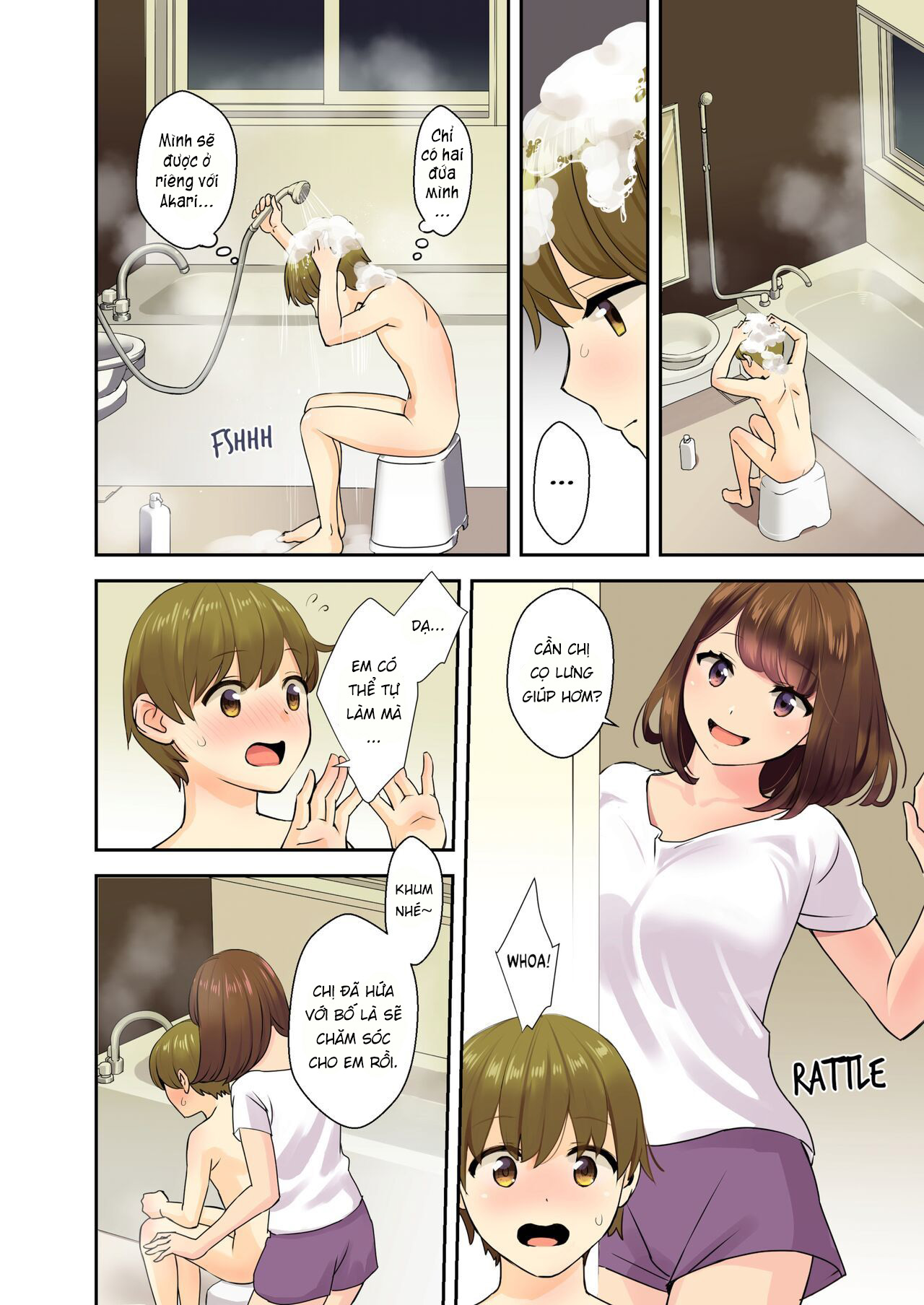 Đọc truyện hentai Khi ba mẹ vắng nhà... - Oneshot