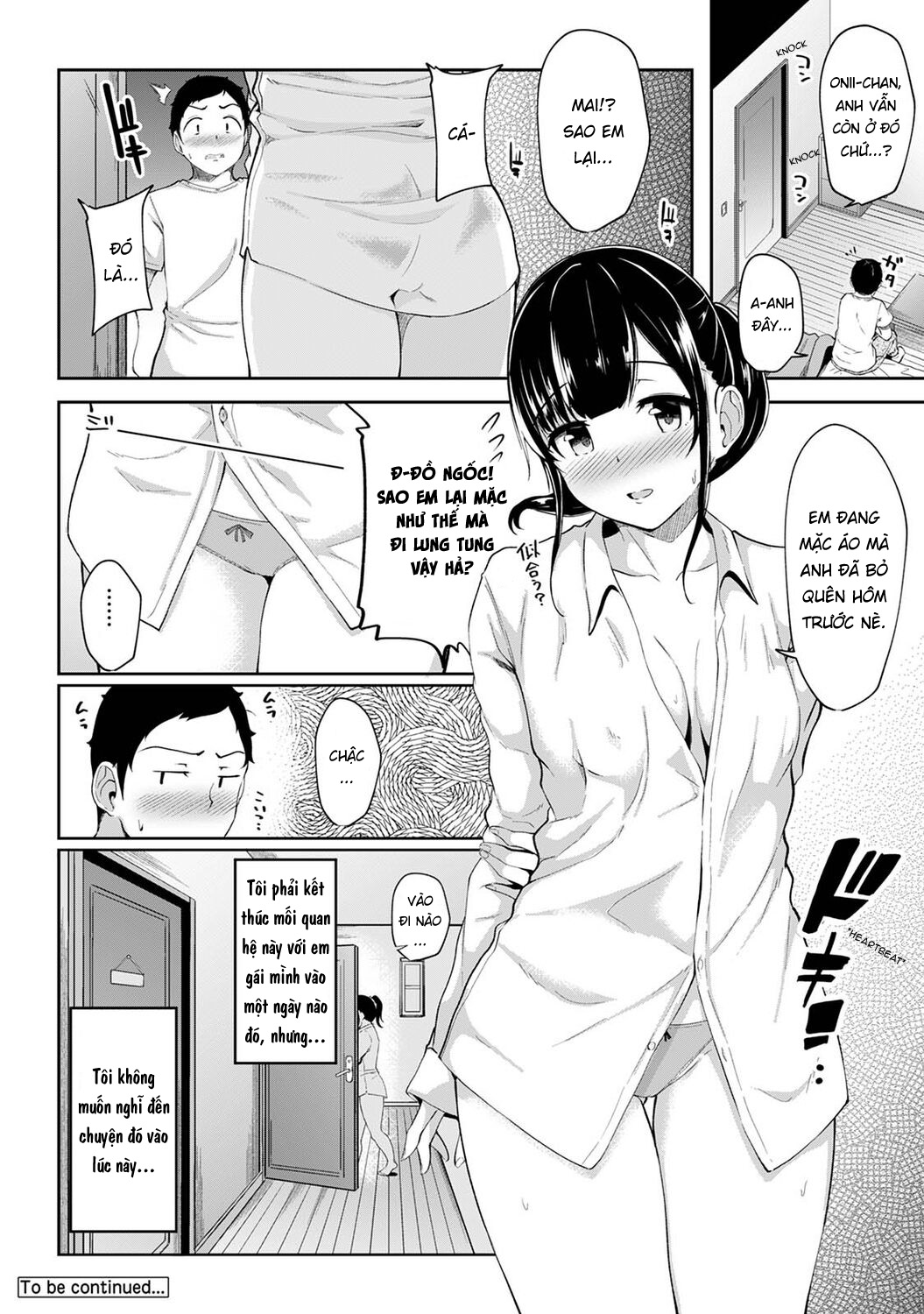 Đọc truyện hentai Tôi cố chịch em gái khi thấy ẻm mặc tạp dề khỏa thân... - Chap 2