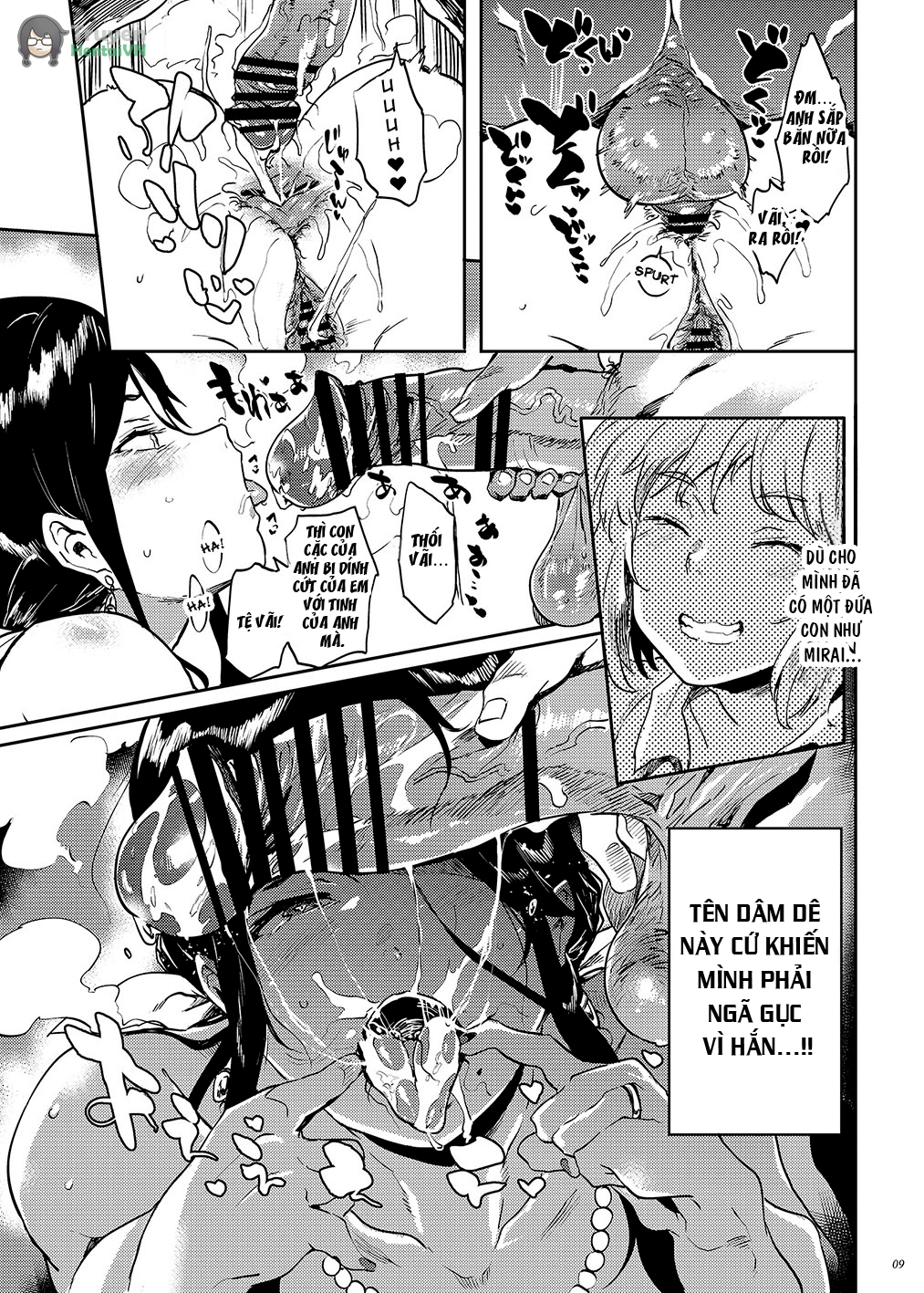 Đọc truyện hentai Taima no Haha, San | Demon Slaying Mom's Pregnancy - Oneshot