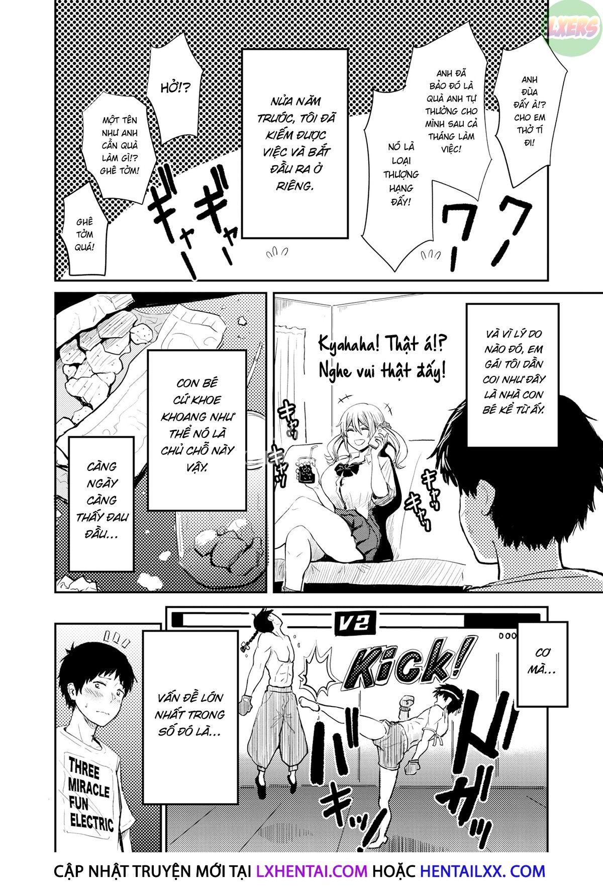 Đọc truyện hentai Cuộc tấn công của em gái nhỏ - Oneshot