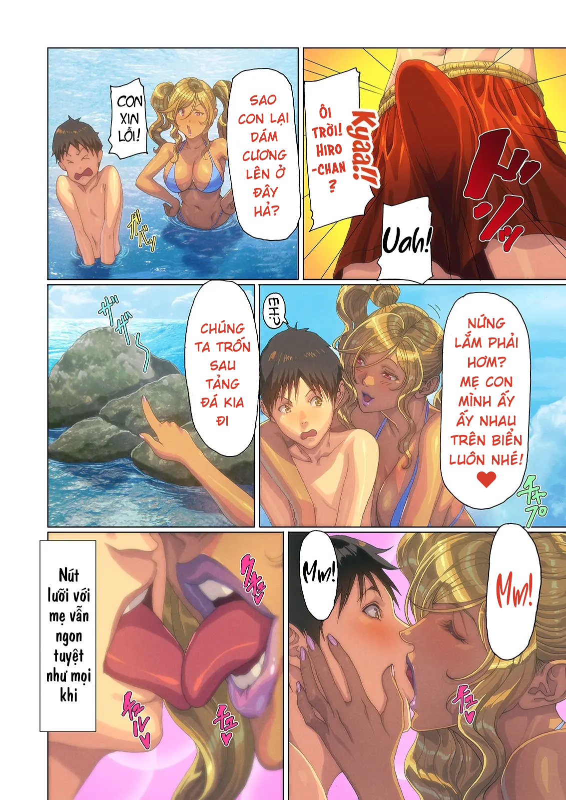 Đọc truyện hentai Một bà mẹ đã đến nhà chúng tôi!! - Chap 3