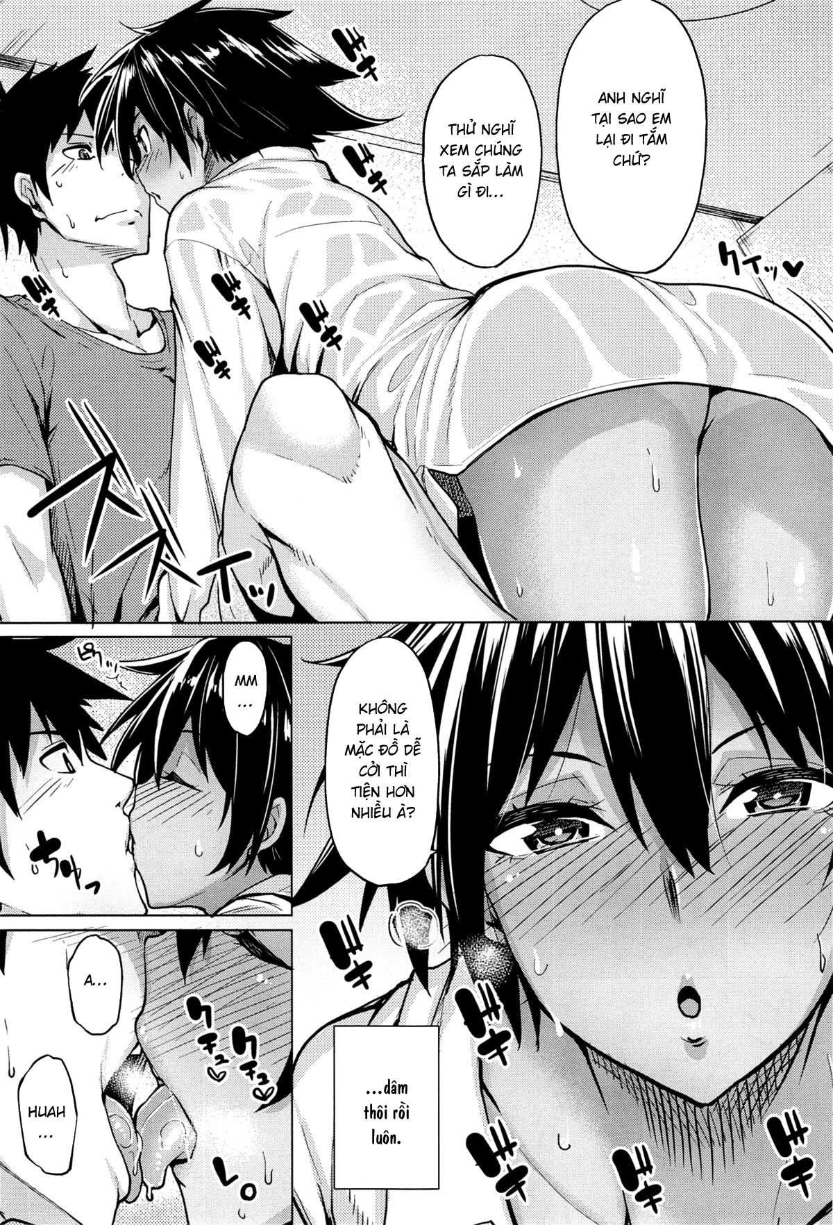 Đọc truyện hentai Những ngày oi bức - Oneshot
