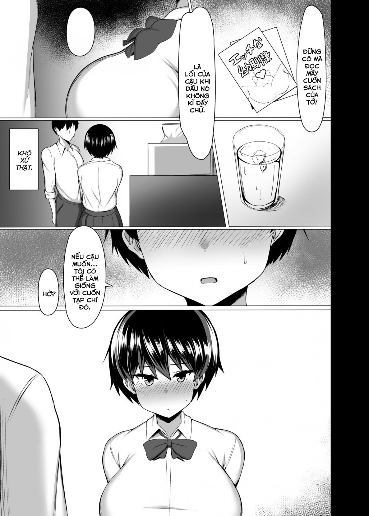 Đọc truyện hentai Con bạn nối khố có bộ ngực hơn 1m - Oneshot