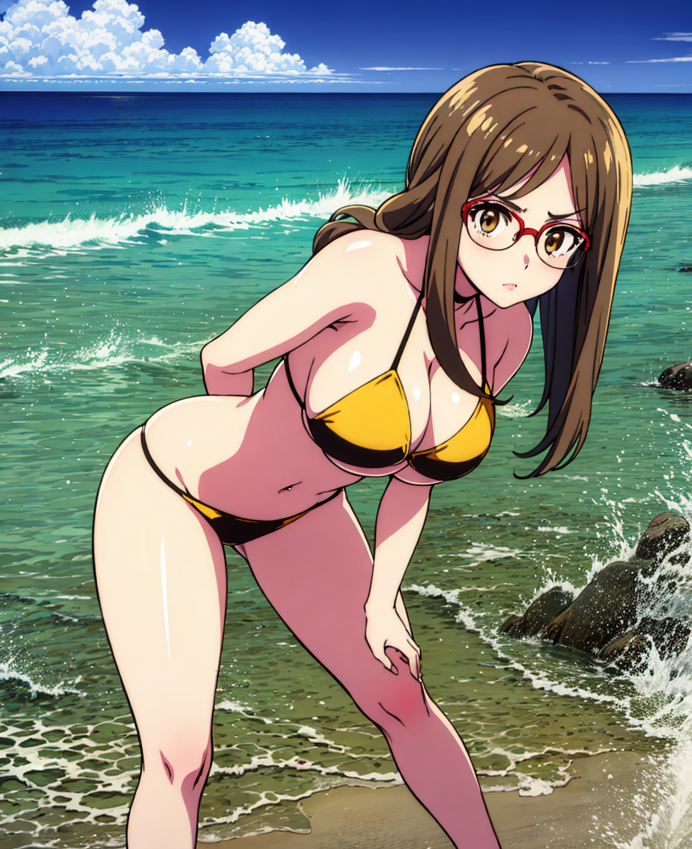 Đọc truyện hentai Tuyển tập Albums Art hentai - Chap 238 - Big Tits Bikini Mizuki