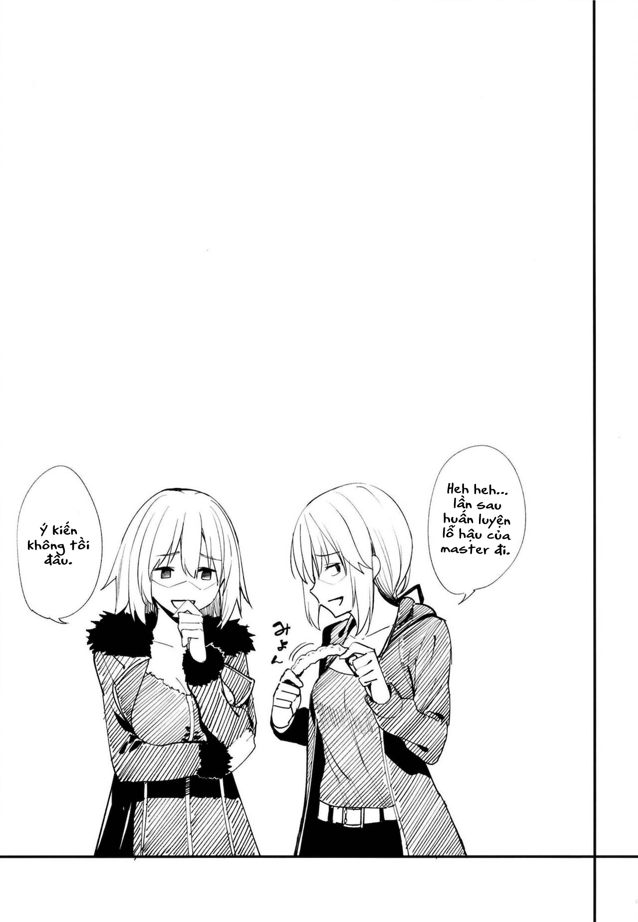 Đọc truyện hentai [Coffee Maker (Asamine Tel)] Master Senzoku Housi Club (Fate/Grand Order) - Oneshot