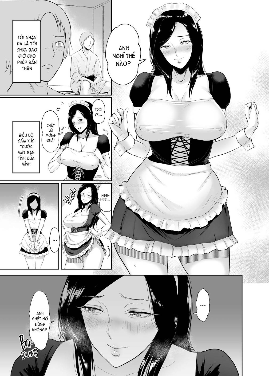 Đọc truyện hentai Hot Springs With Mrs. Taeko - Oneshot