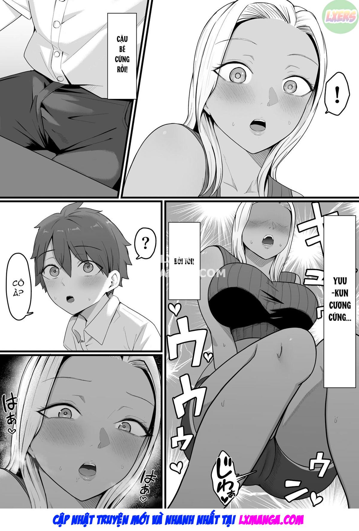 Đọc truyện hentai Cô hàng xóm bị nứng khi thấy nhóc đit nhau - Oneshot