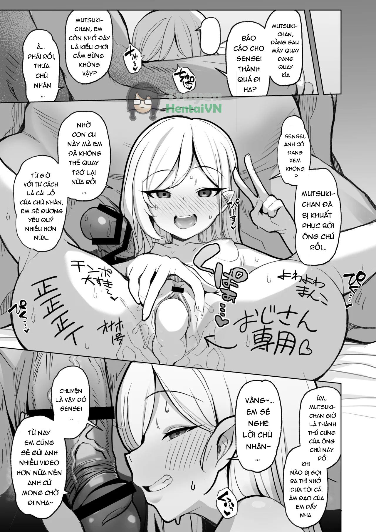 Đọc truyện hentai Netorase Archive (Blue Archive) - Oneshot