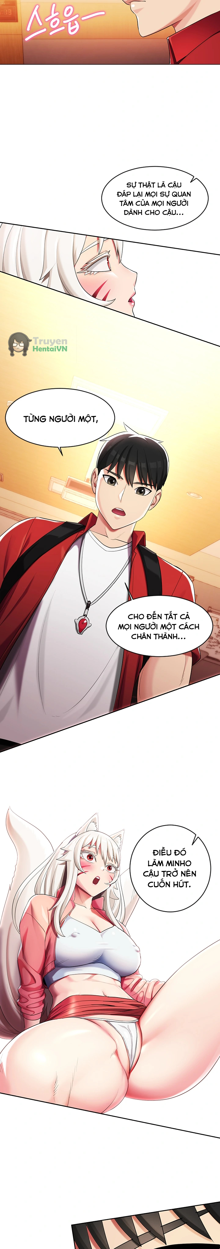 Đọc truyện hentai Phép thuật, hậu cung Yokai - Chap 4