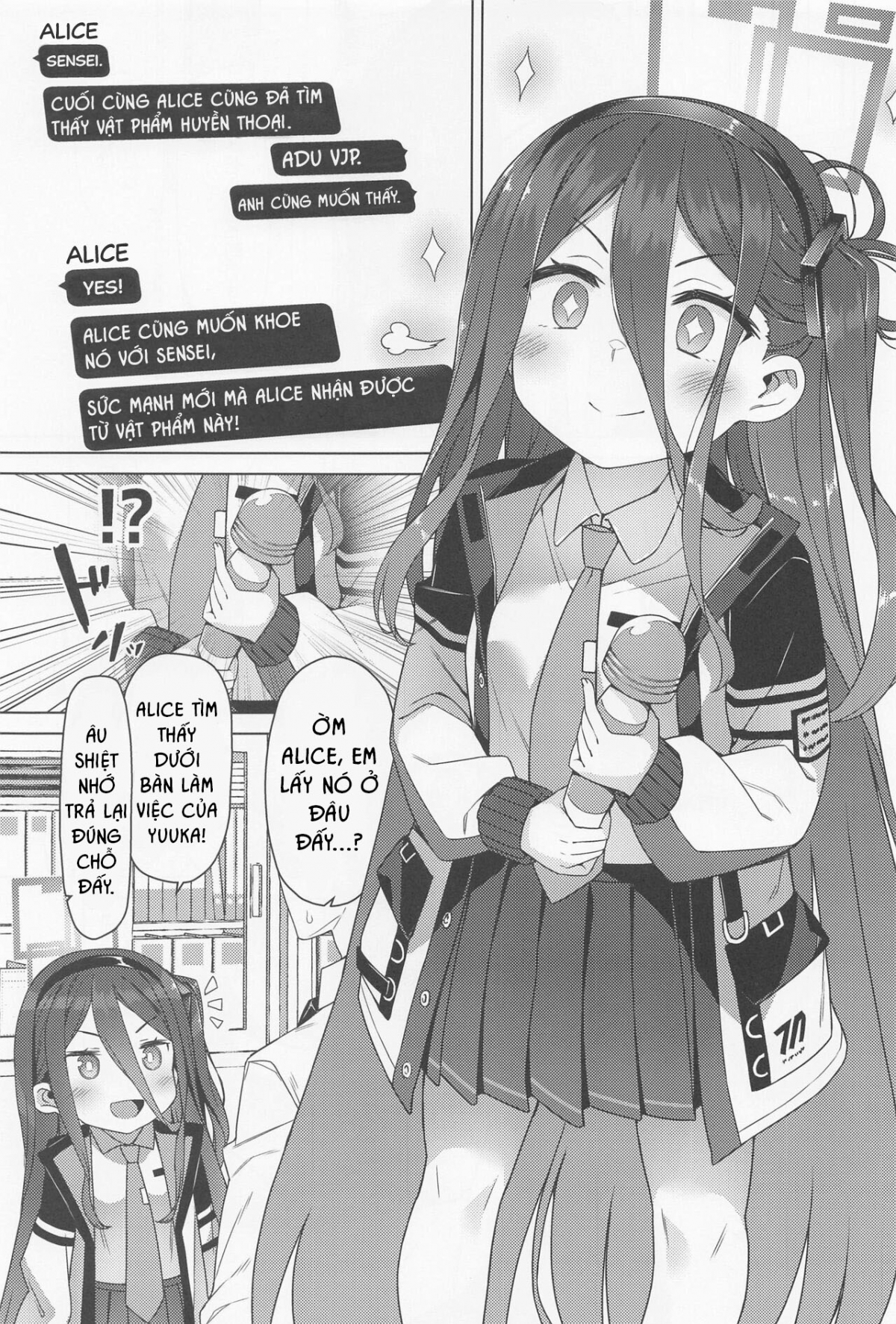 Đọc truyện hentai Alice Học Cách Dùng Gậy Phép - Oneshot