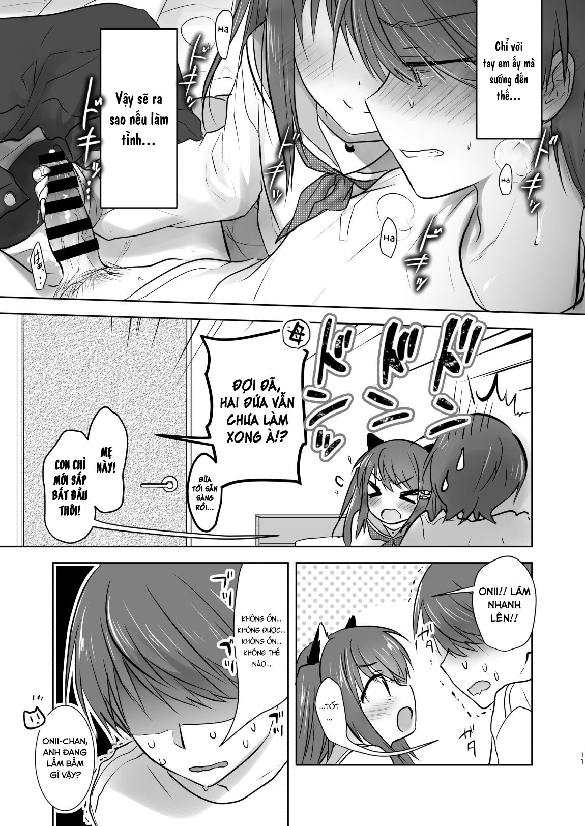 Đọc truyện hentai Cô em gái tôi đã biến thành Succubus với sự chấp thuận của gia đình tôi đã làm tình với em ấy - Oneshot