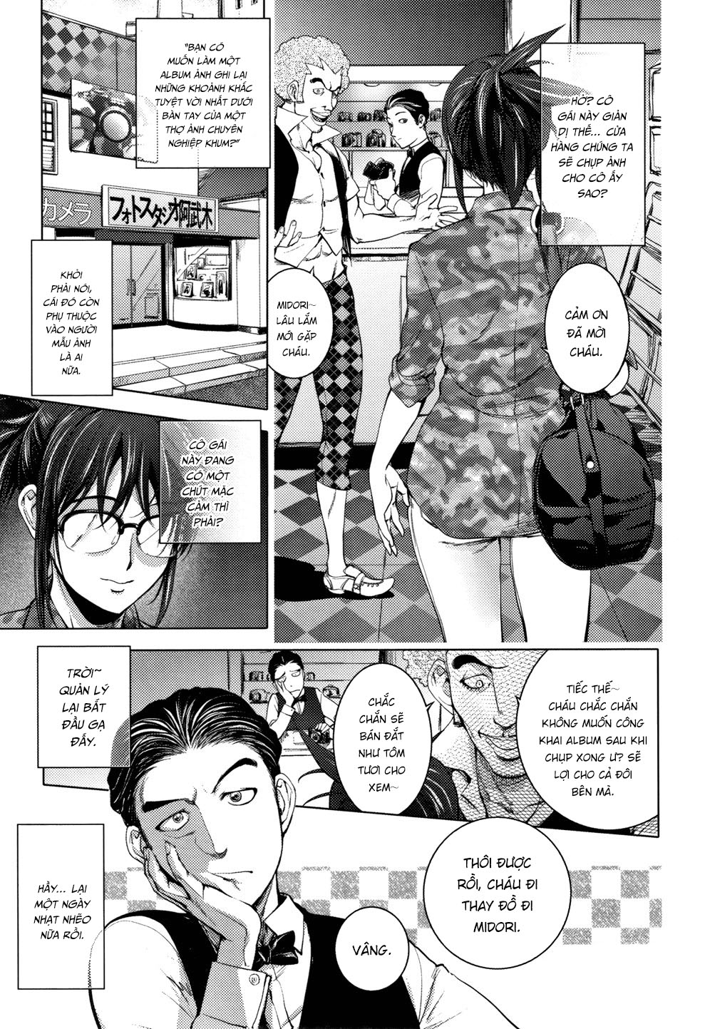 Đọc truyện hentai Midara Books - Chap 4