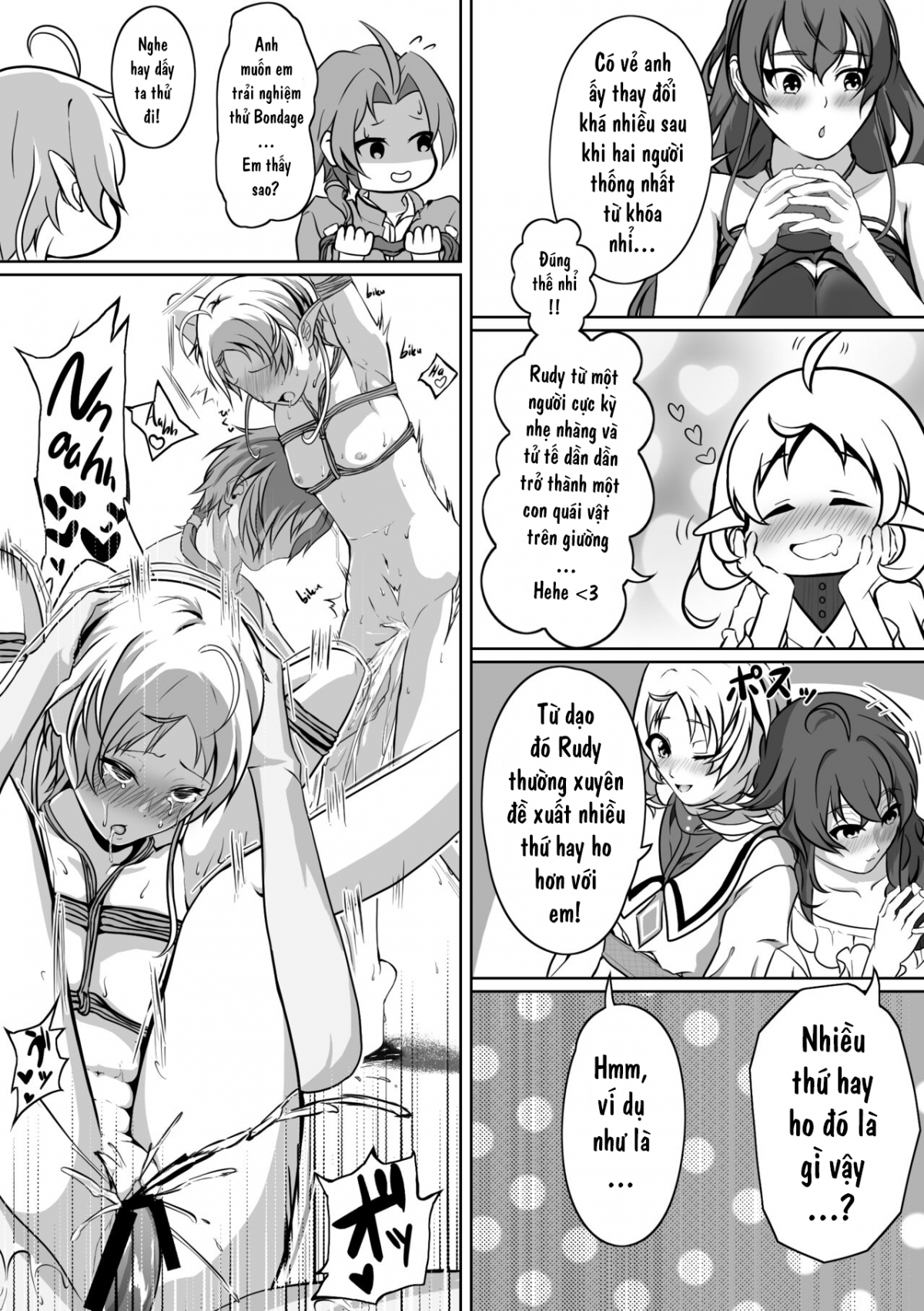 Đọc truyện hentai Trong dinh thự nhà Greyrat - OneShot