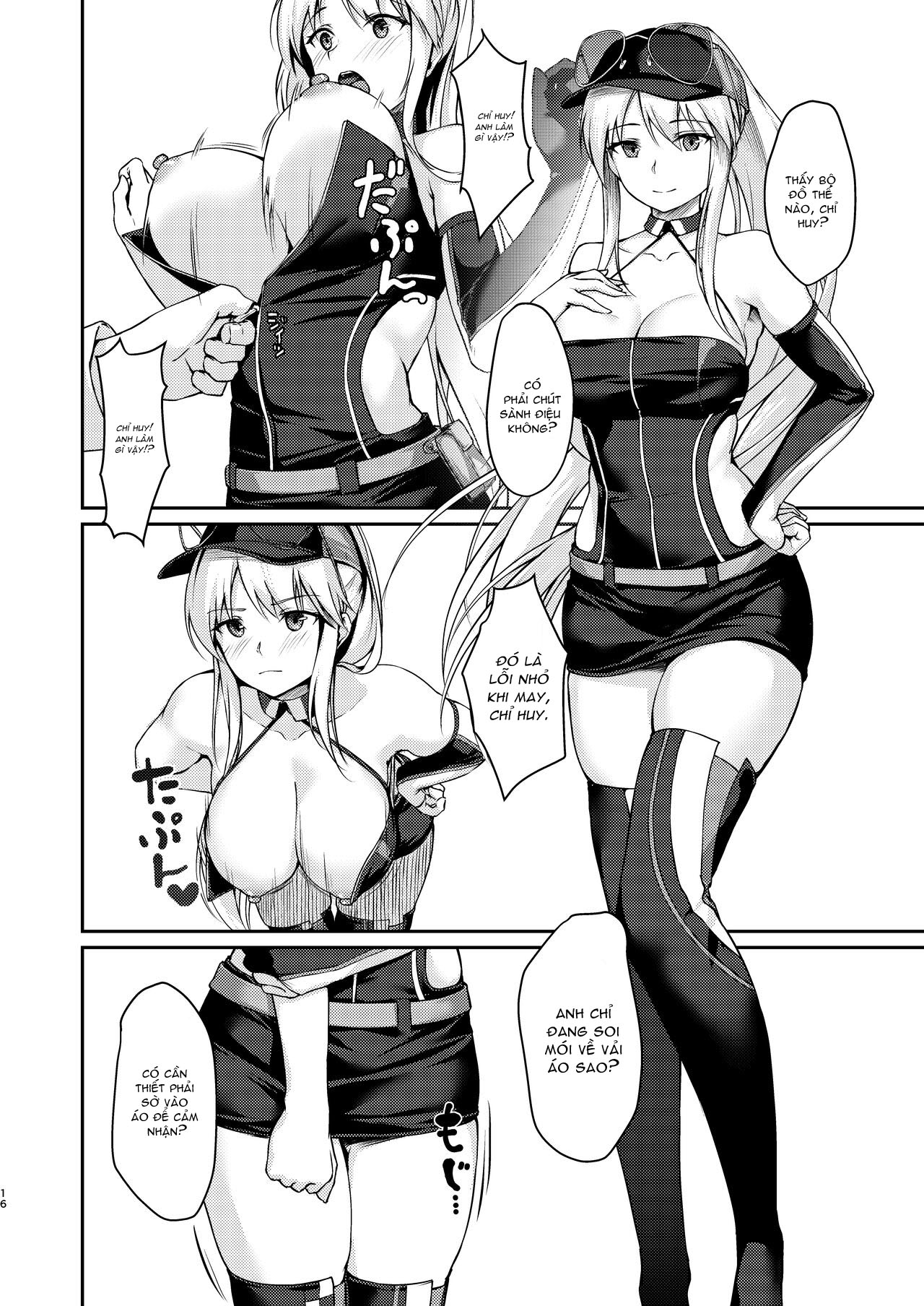 Đọc truyện hentai Hishokan Ecchi (Azur Lane) - Oneshot