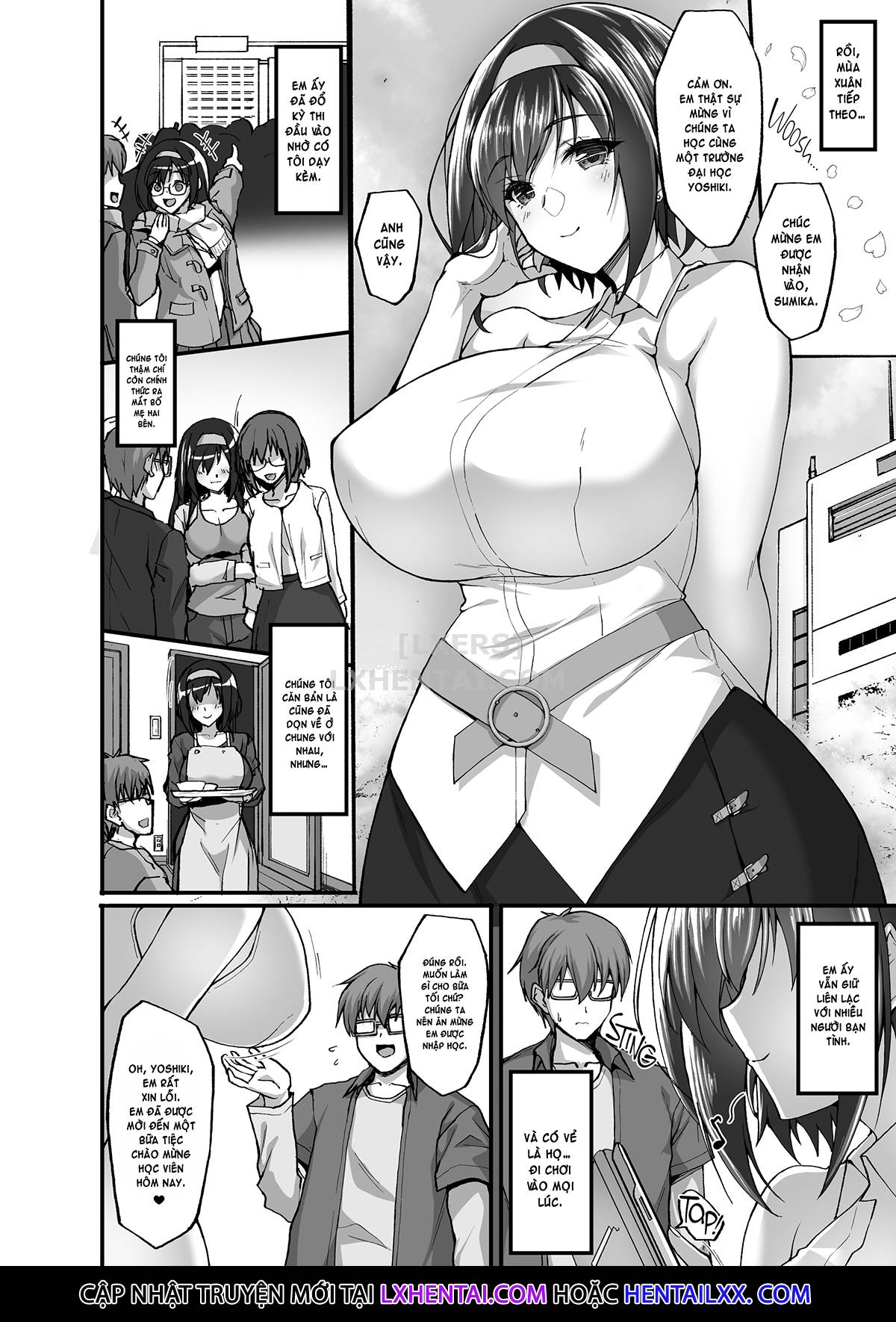 Đọc truyện hentai Netorare Kouhai Kanojo - Chap 3 - A Body and Mind Craving Pleasure