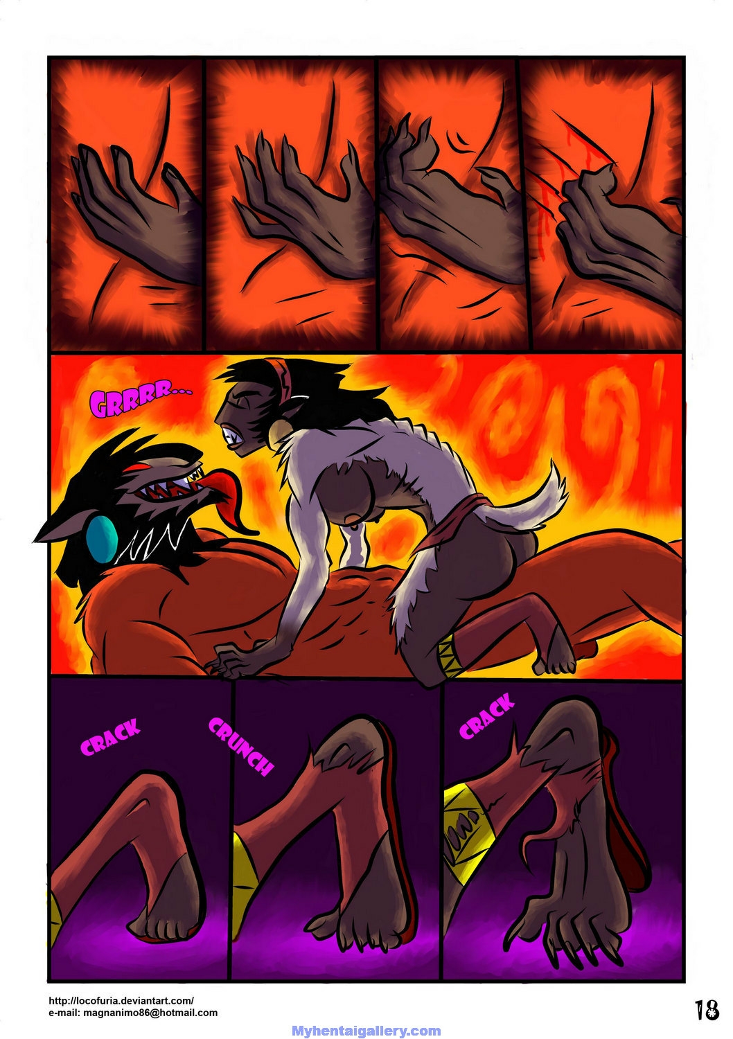 Đọc truyện hentai Huyết thanh người sói - Oneshot