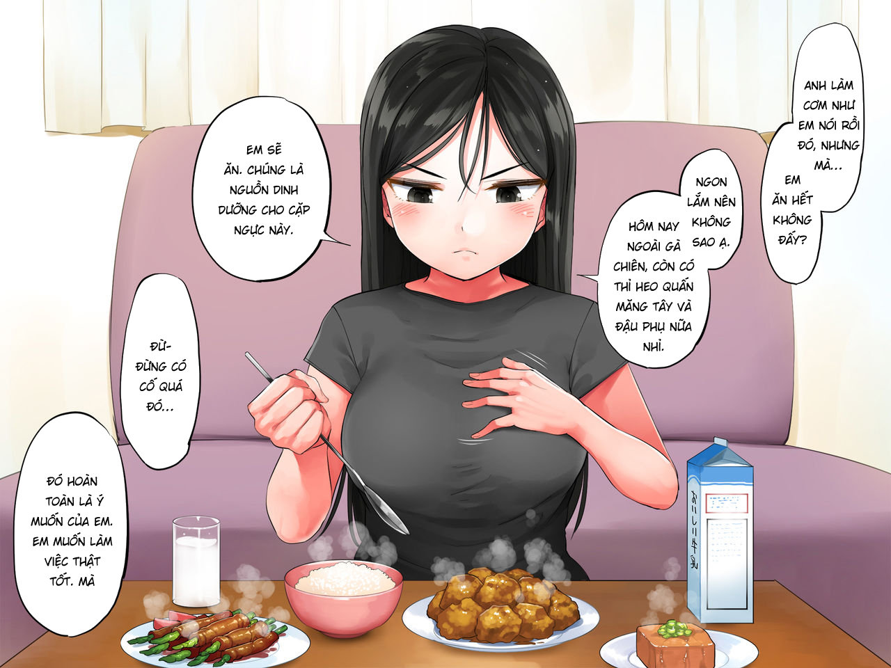 Đọc truyện hentai Khi tôi bế cô gái gầy gò của mình lên, cô ấy ướt sũng - Part 3